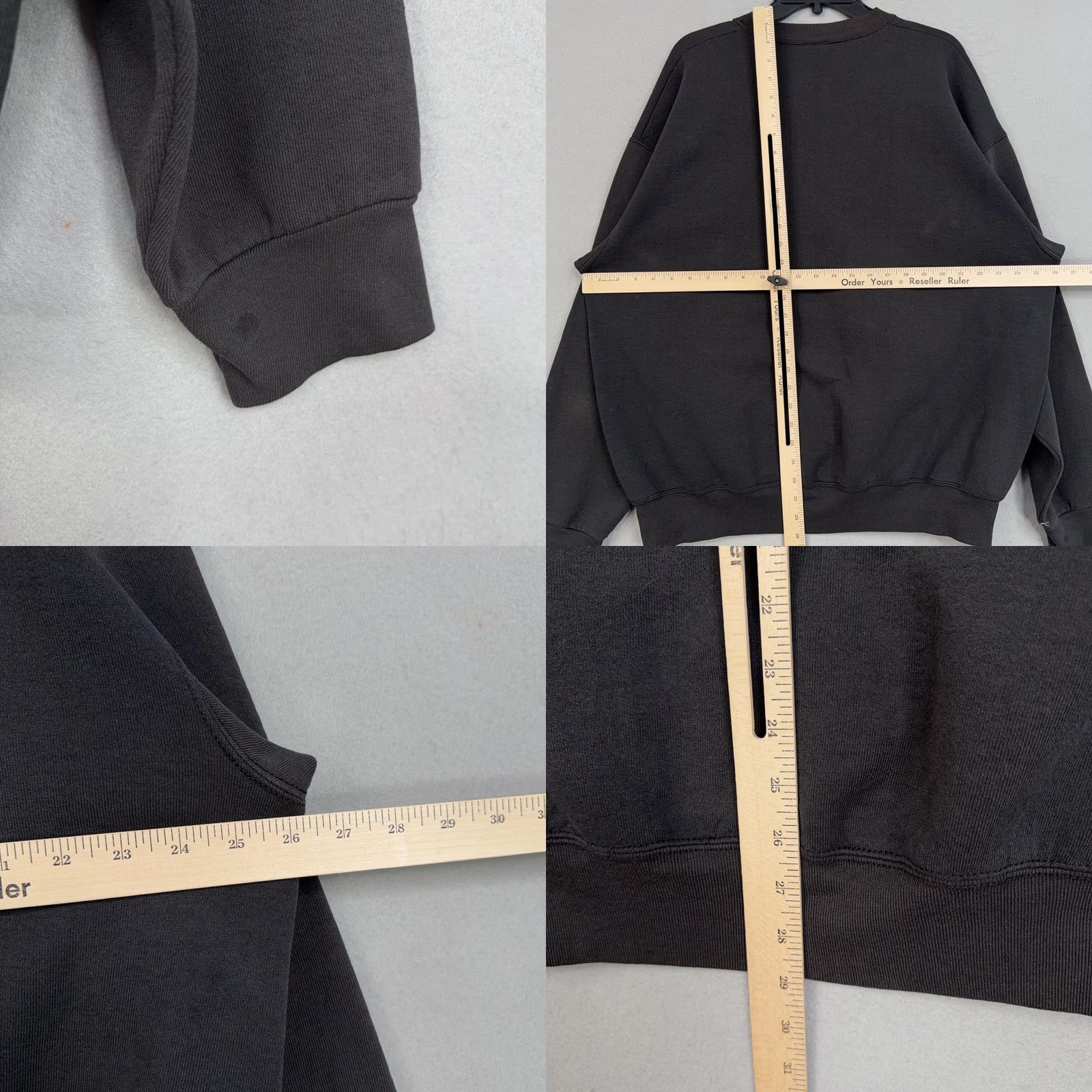 Vintage VINTAGE BVD Sweatshirt Mens 2XL Black Crewneck Pullover Fleece Blank Grunge Classic 90s Men Womens? Size US XXL / EU 58 / 5 - 9 Thumbnail