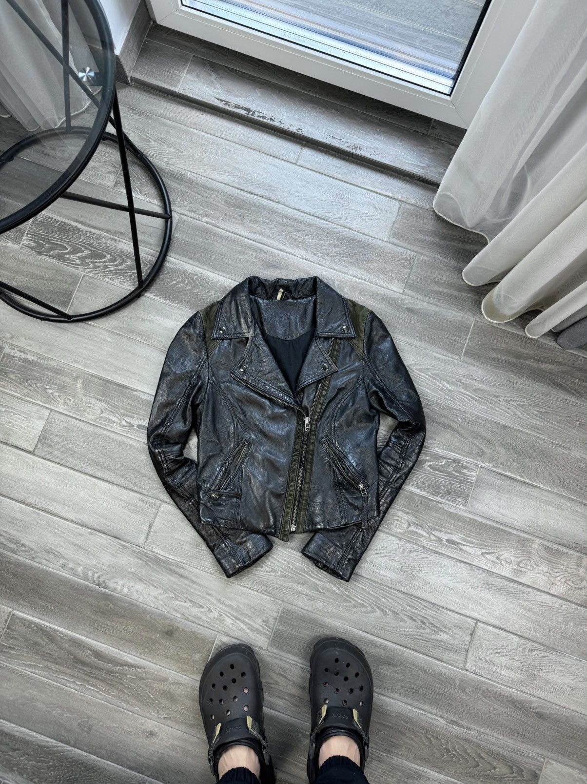 Vintage Vintage Diesel Style Hype Leather Y2K Jacket Size M / US 6-8 / IT 42-44 - 1 Thumbnail