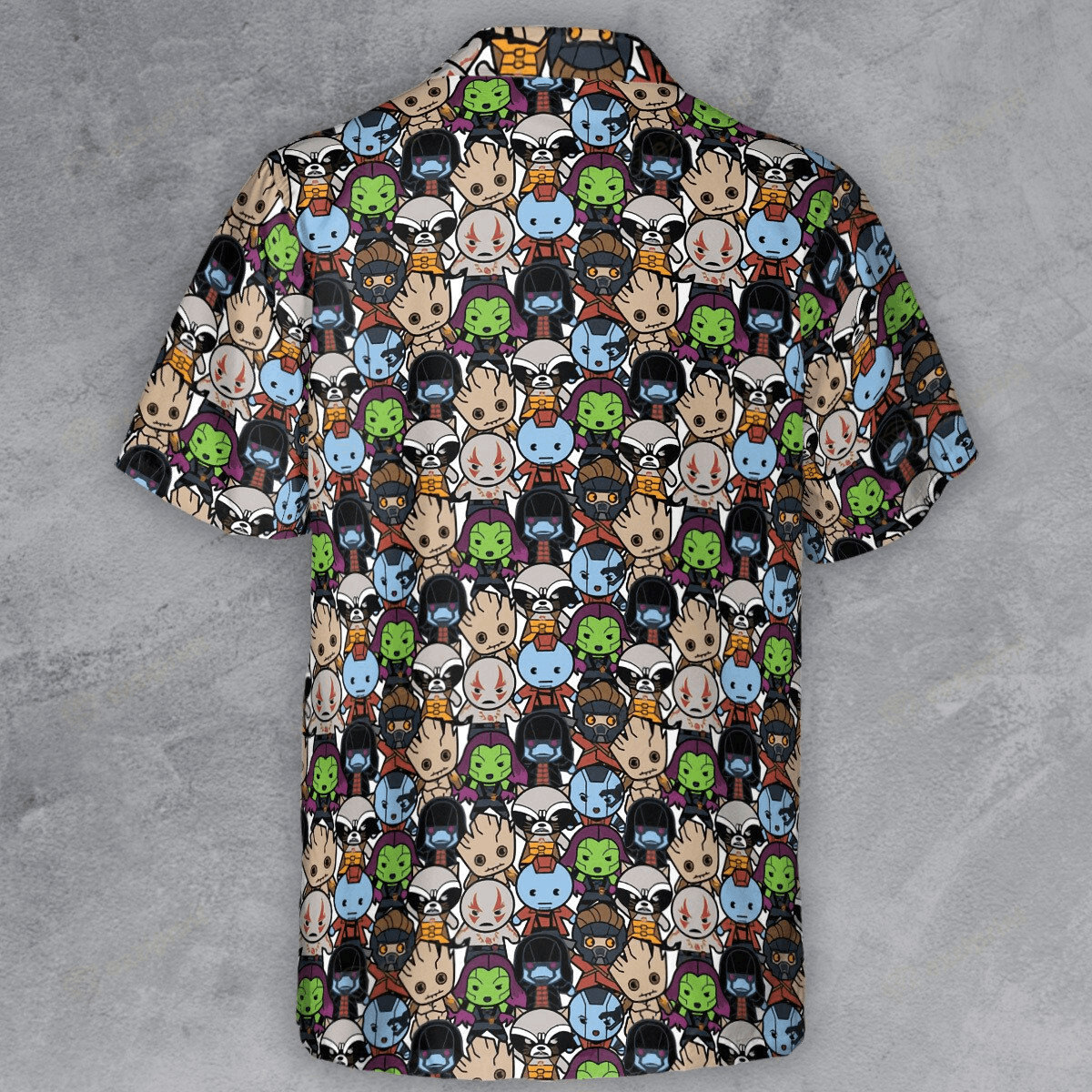 The Unbranded Brand Guardians of the Galaxy Characters Button Down Shirt Size US S / EU 44-46 / 1 - 3 Thumbnail