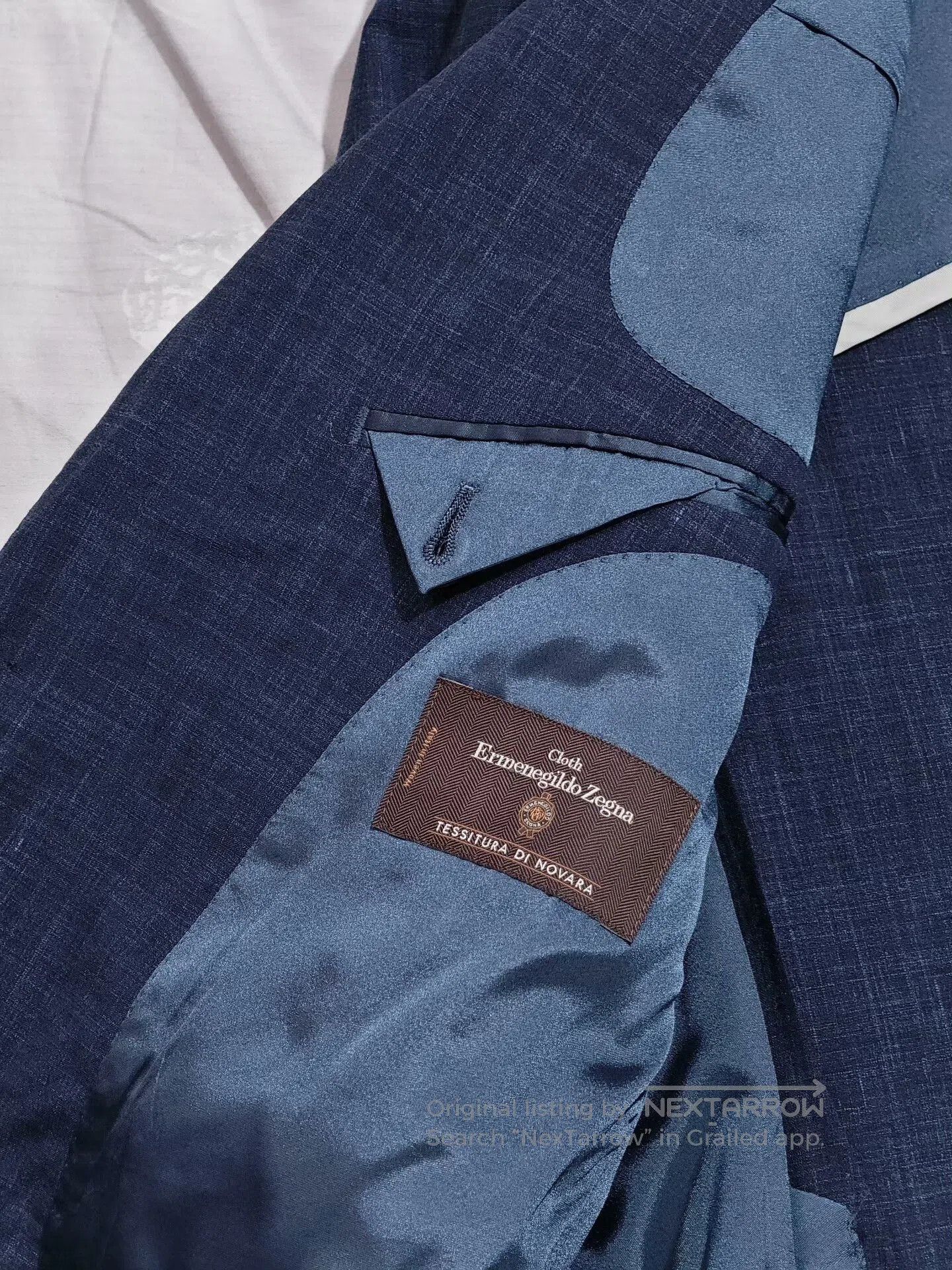 Ermenegildo Zegna Custom Zegna Novara Suit Jacket. Size US M / EU 48-50 / 2 - 7 Thumbnail