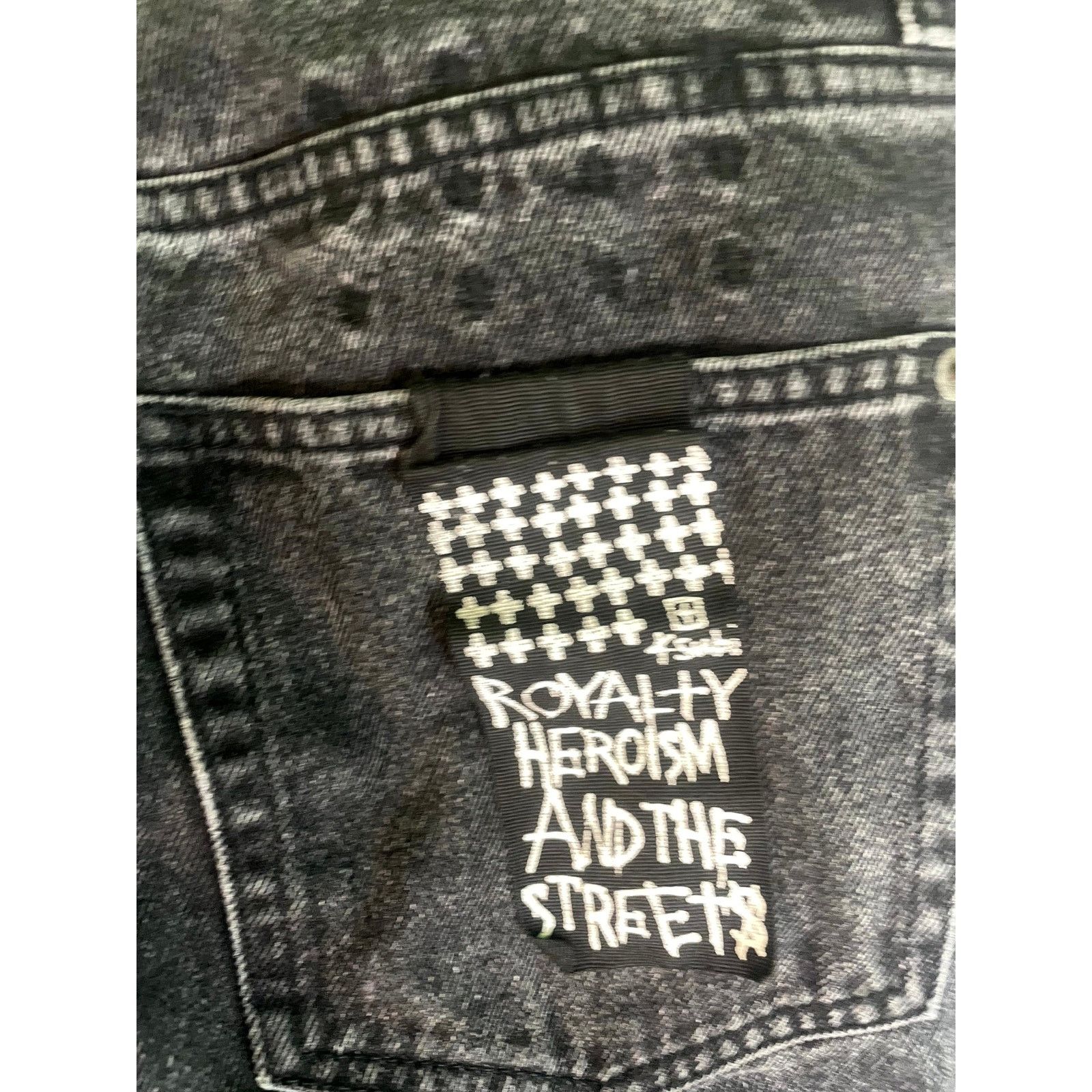 Ksubi Ksubi Knee Rip Black Jeans Size US 32 / EU 48 - 5 Thumbnail