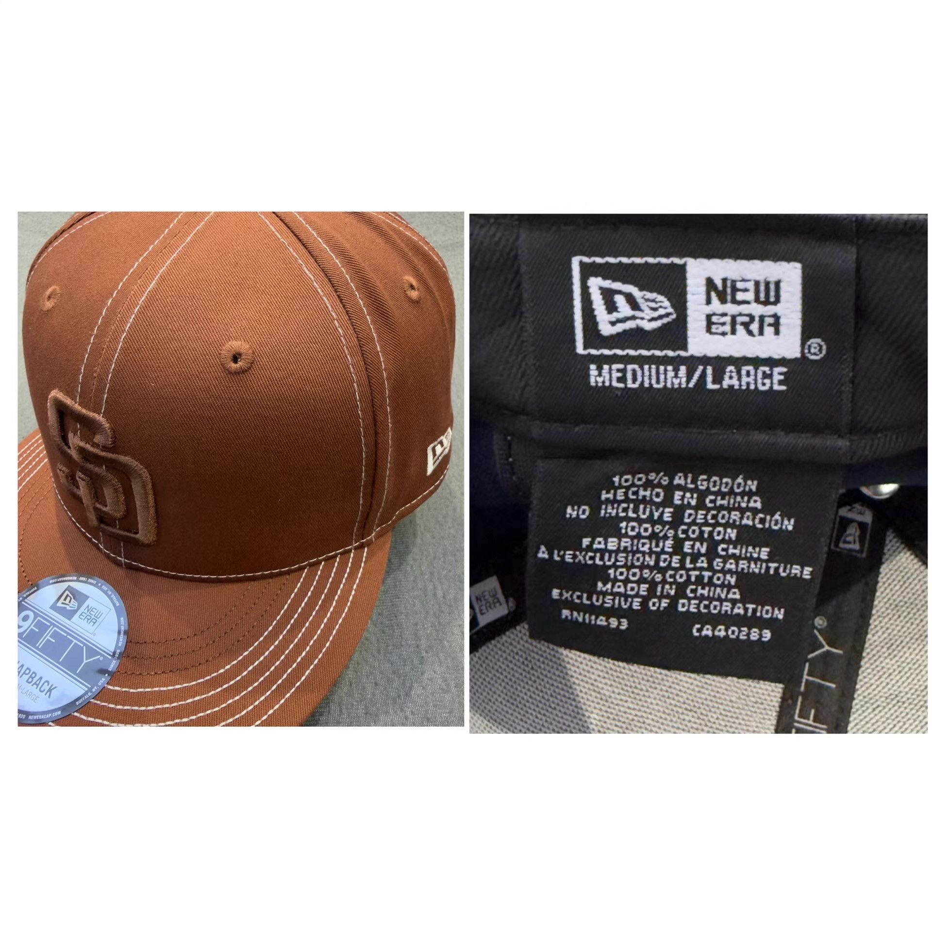 New Era New Era Flat Brim Cap Q5 Size ONE SIZE - 3 Thumbnail