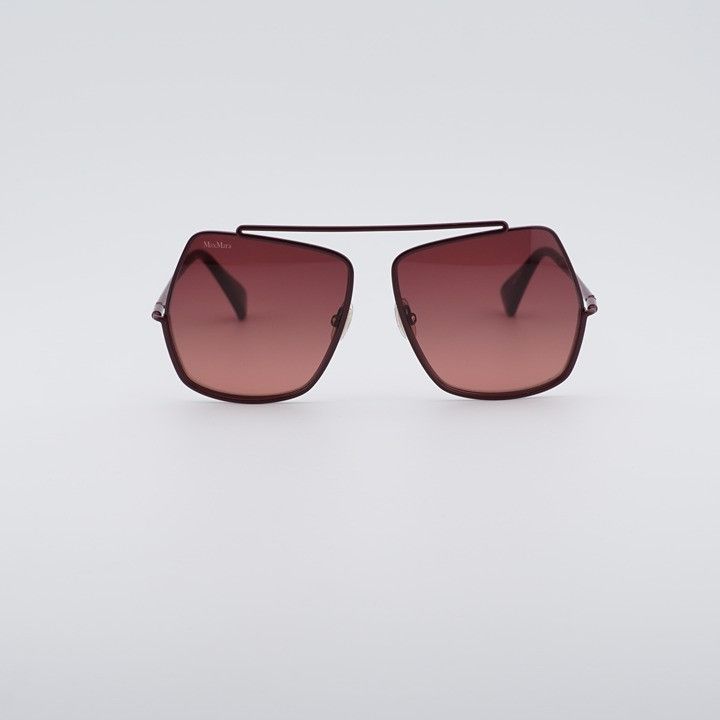 Max Mara Max Mara ELSAPETITE MM0102 69F Sunglasses Bordeaux Butterfly Size ONE SIZE - 2 Thumbnail