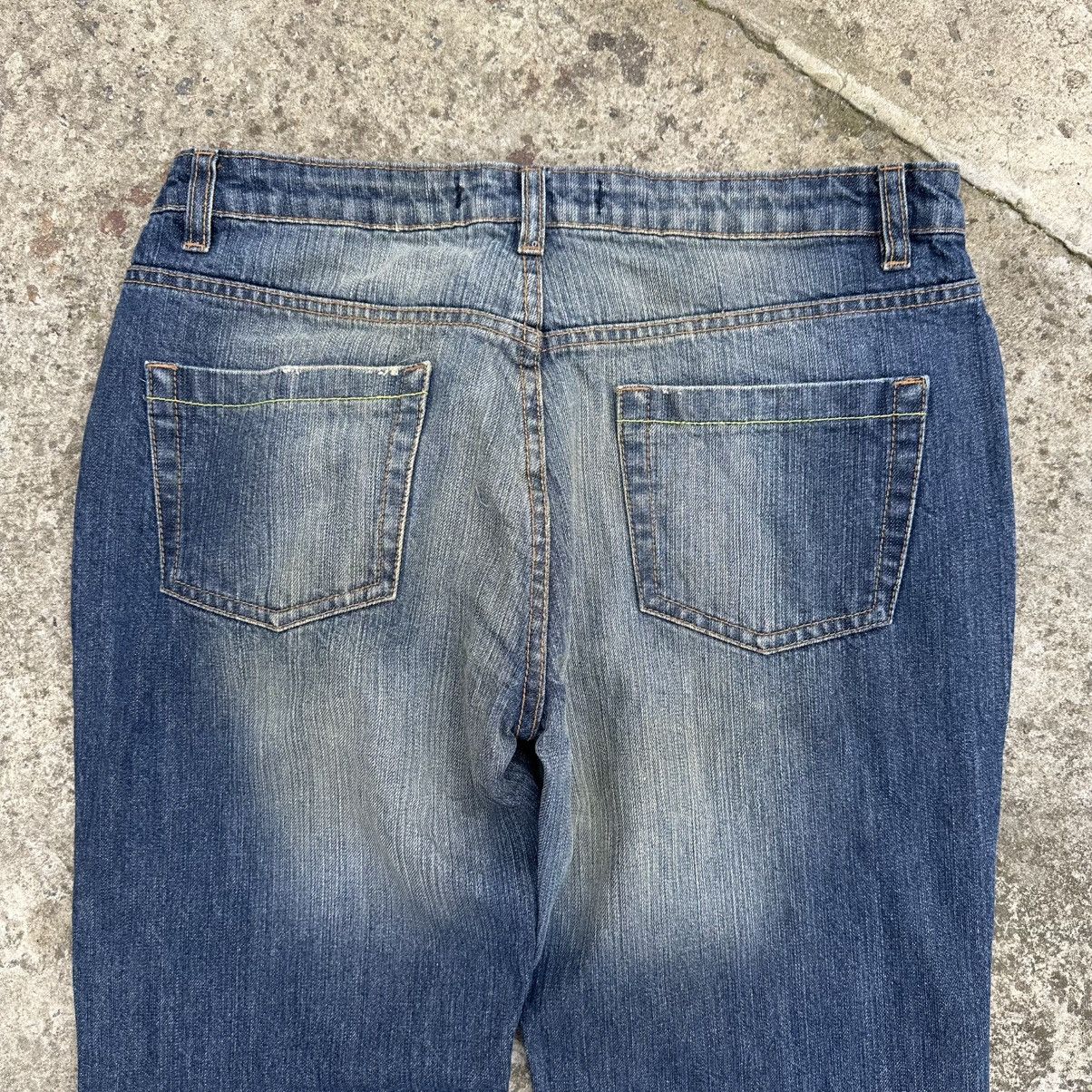 Issey Miyake × Japanese Brand × Y/Project Vintage Japanese Style Slouchy Jeans Hype Trend Y2K 00s Size 32" / US 10 / IT 46 - 9 Thumbnail
