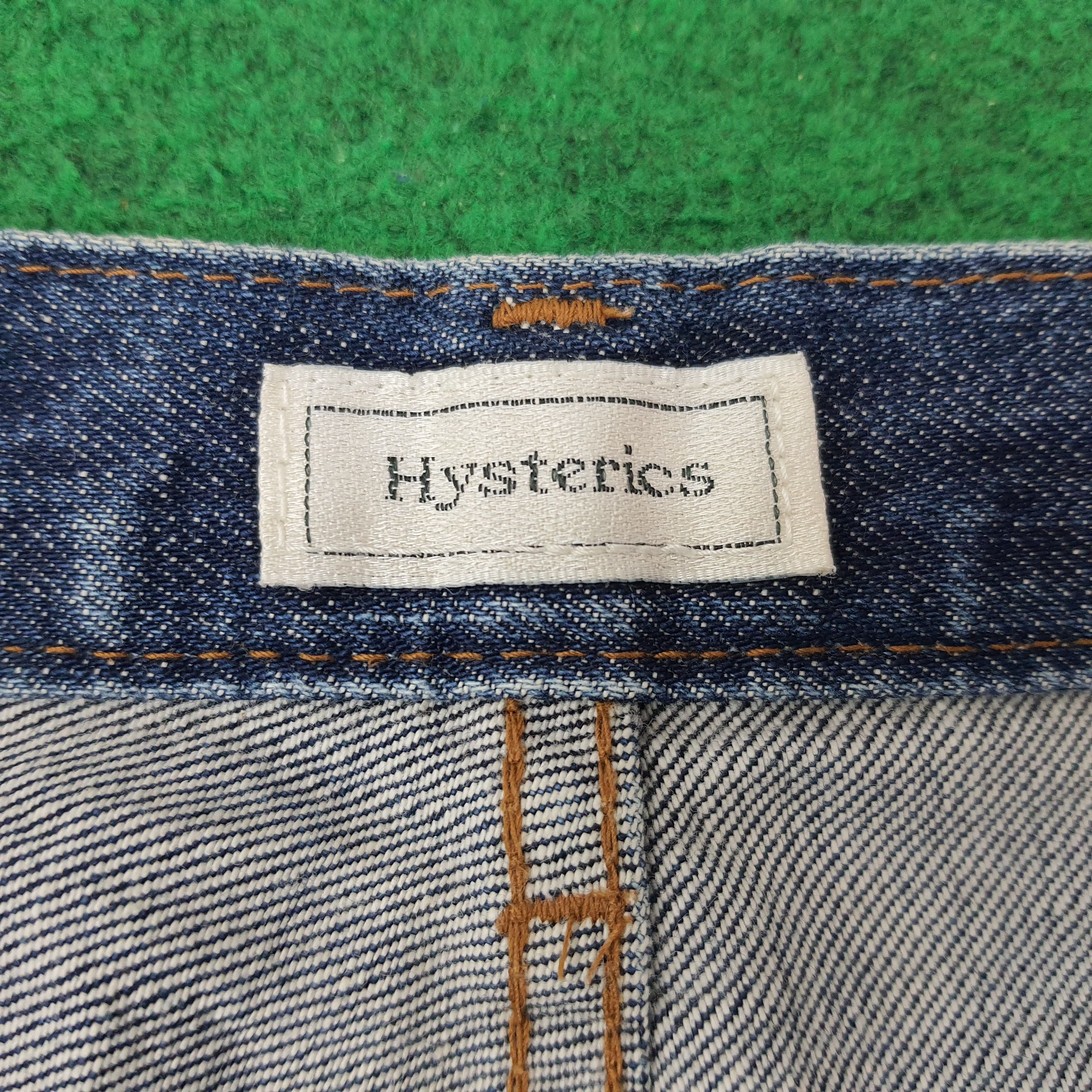 Hysteric Glamour Vintage Hysterics Raiders Japan Custom Logo Jeans C252N14 Size US 27 - 6 Thumbnail