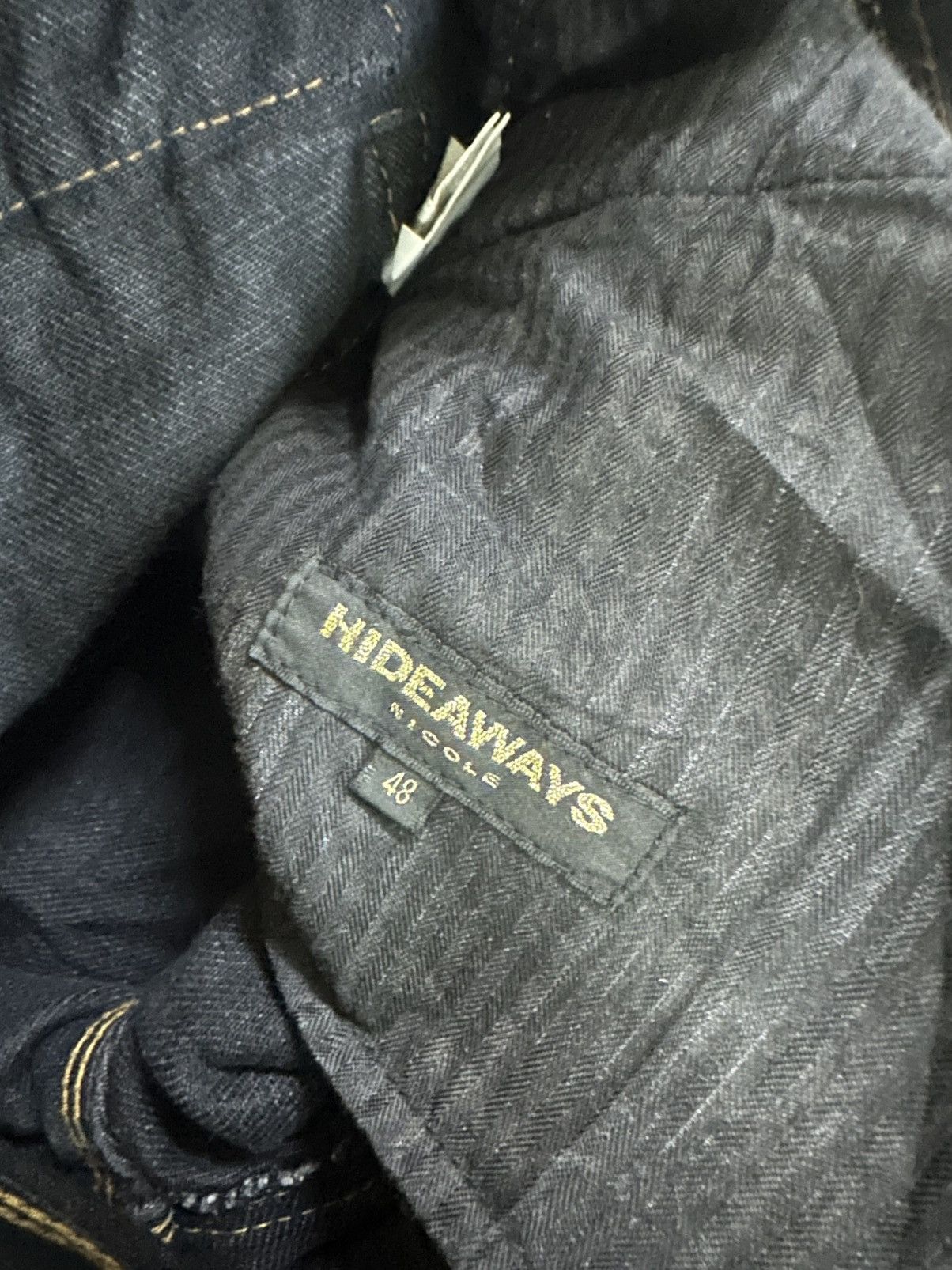 Japanese Brand rare 2000s Nicole Hideaways Distressed Denim Jeans Size US 33 - 4 Thumbnail