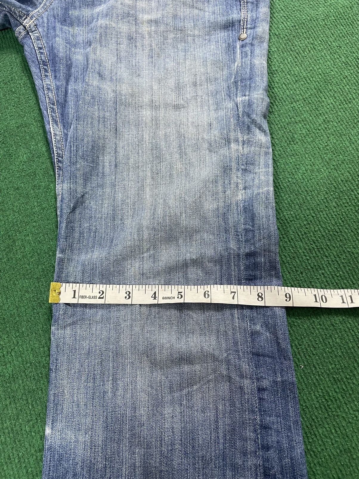 Japanese Brand Vintage Taverniti Flair Cut Jeans Size US 34 / EU 50 - 16 Thumbnail