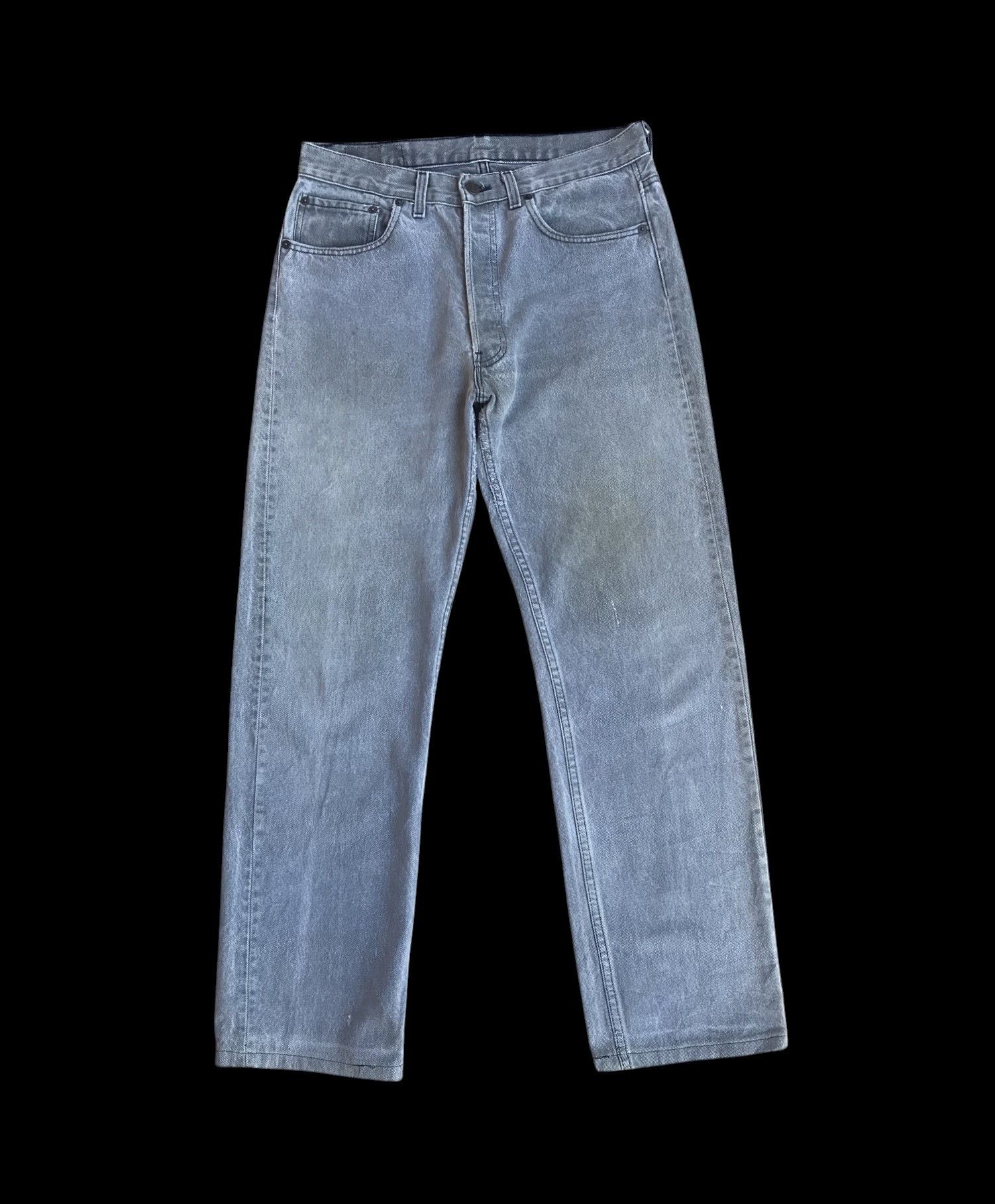 Levi's × Vintage W30x29 VINTAGE LEVIS 501 USA DIRTY DISTRESSED faded black Size US 30 / EU 46 - 1 Thumbnail