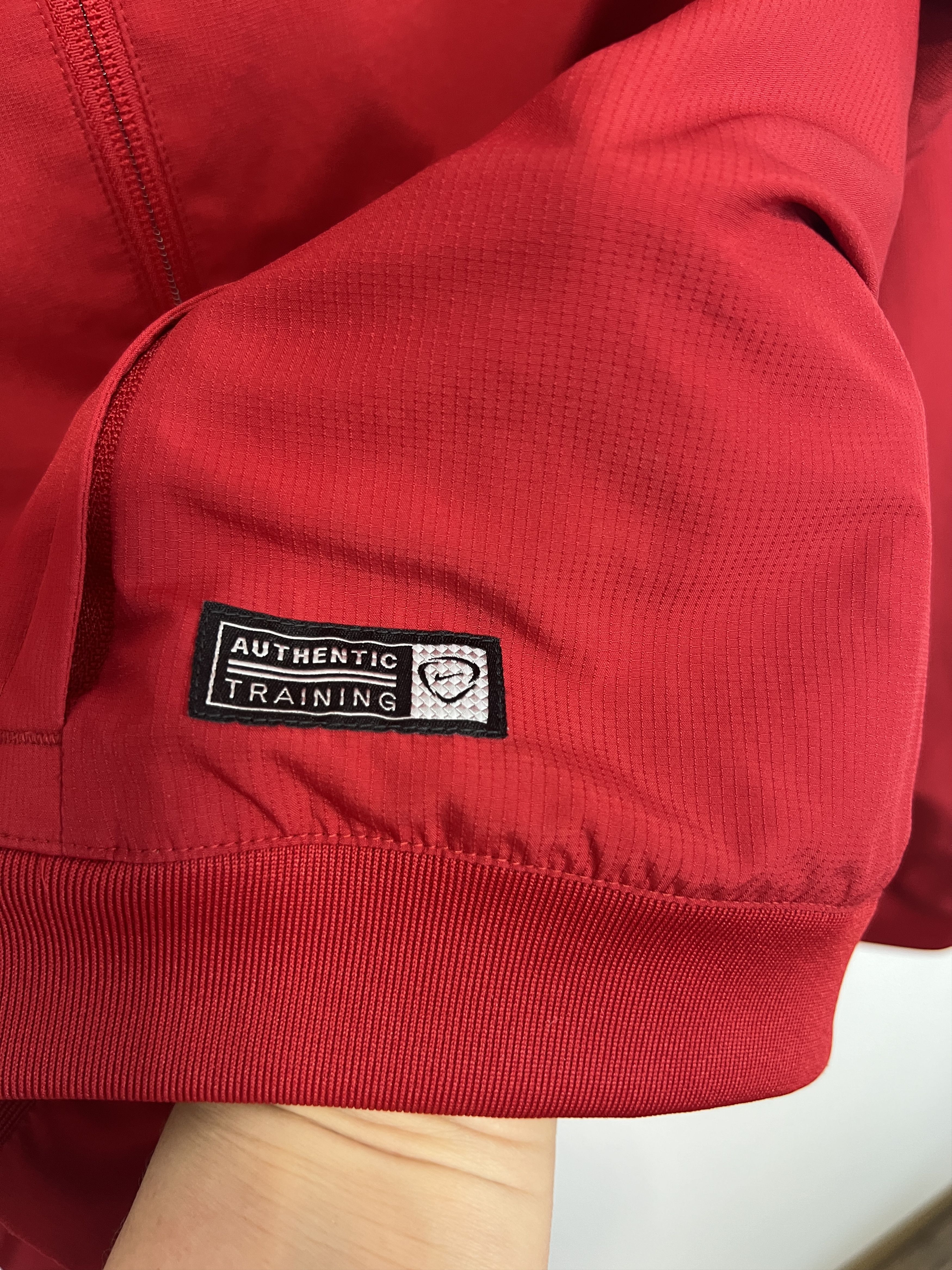 Nike Vintage France Football Red Jacket Soccer Track Top National Size M / US 6-8 / IT 42-44 - 5 Thumbnail