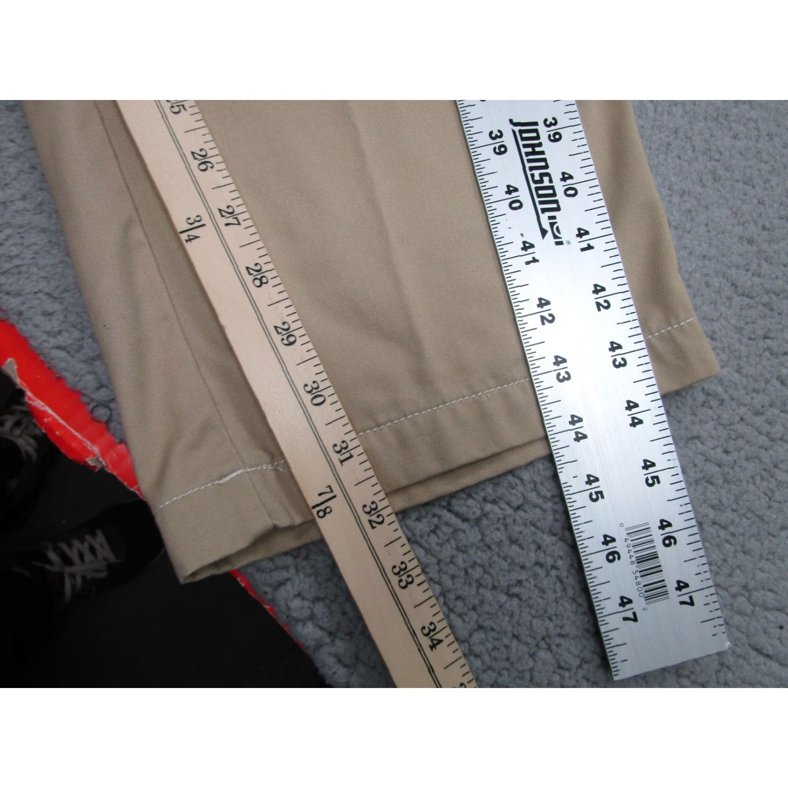 True Religion True Religion Cargo Pants Mens 38x32 Beige Straight Leg Utility Workwear Casual Size US 38 / EU 54 - 5 Thumbnail