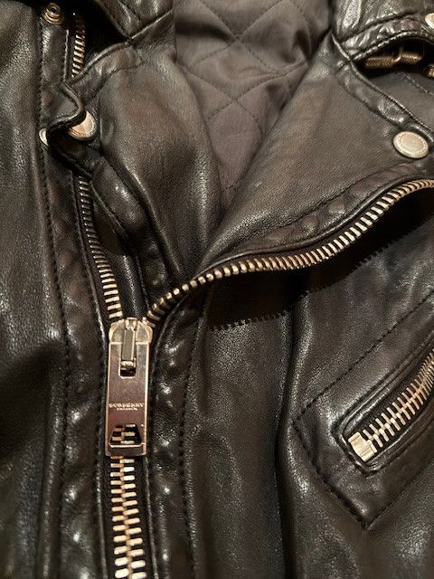 Burberry Prorsum Ultra rare Burberry Prorsum ss11 leather biker jacket Size US M / EU 48-50 / 2 - 10 Thumbnail