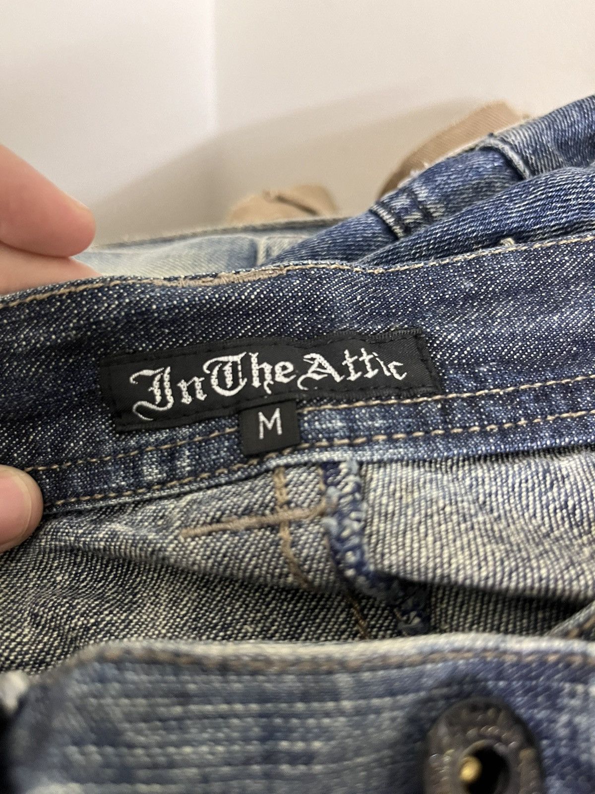 In The Attic 2000s In The Attic Avant-Garde Jeans Size US 32 / EU 48 - 5 Thumbnail