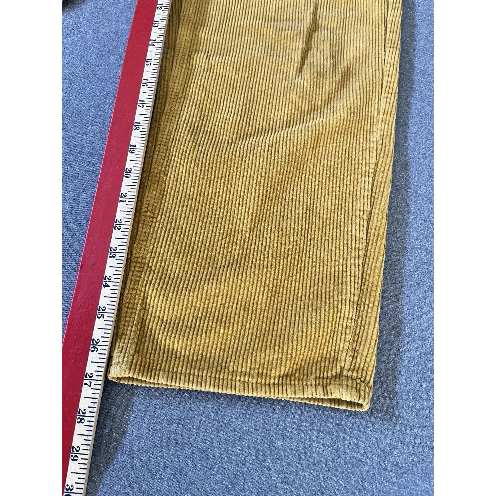 Empyre Empyre Pants Mens 30 Corduroy Relaxed Fit Straight Leg Size US 30 / EU 46 - 6 Thumbnail