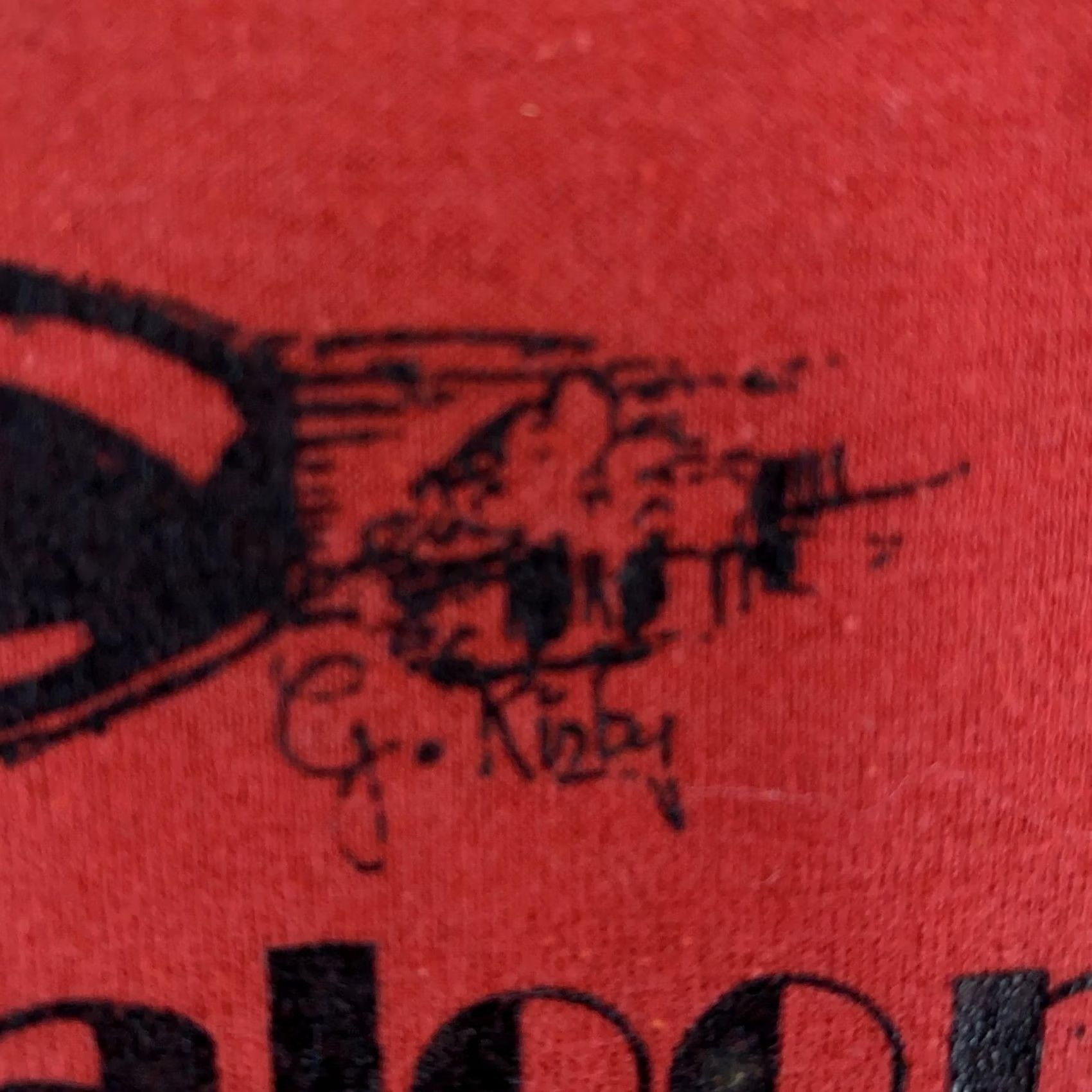Hanes VINTAGE Rosie O'Grady's Blind Pig Saloon Shirt Mens L/XL Boston Bar Tee Hanes Red Short Sleeve Graphic Print Double-Sided 80s Size US L / EU 52-54 / 3 - 3 Thumbnail