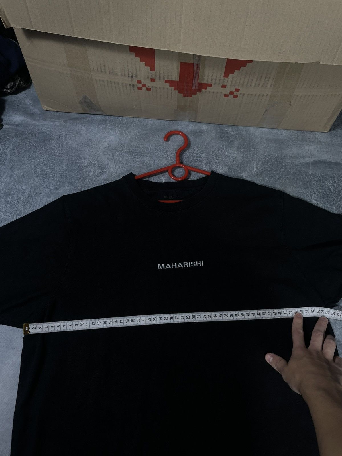 Maharishi Vintage Maharishi centre logo tee / T-shirt Size US XL / EU 56 / 4 - 5 Thumbnail