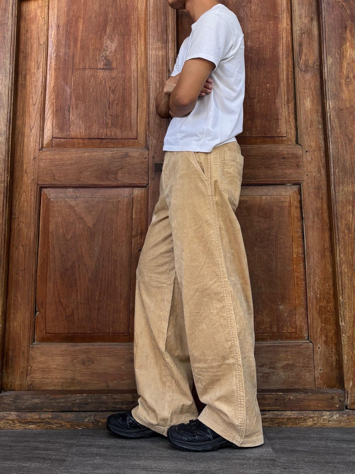 Issey Miyake FREE TAX! Wideleg Velvet Pants - 30” Size US 30 / EU 46 - 9 Thumbnail