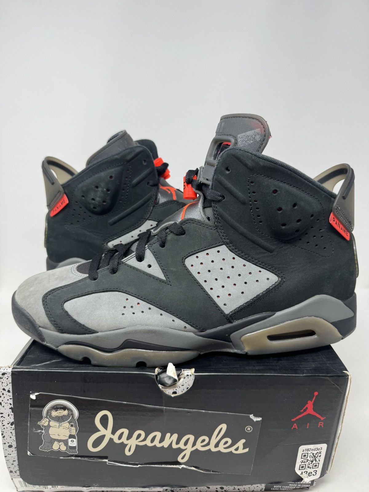 Jordan Brand Nike Air Jordan 6 Retro PSG Iron Grey Size US 13 / EU 46 - 3 Thumbnail