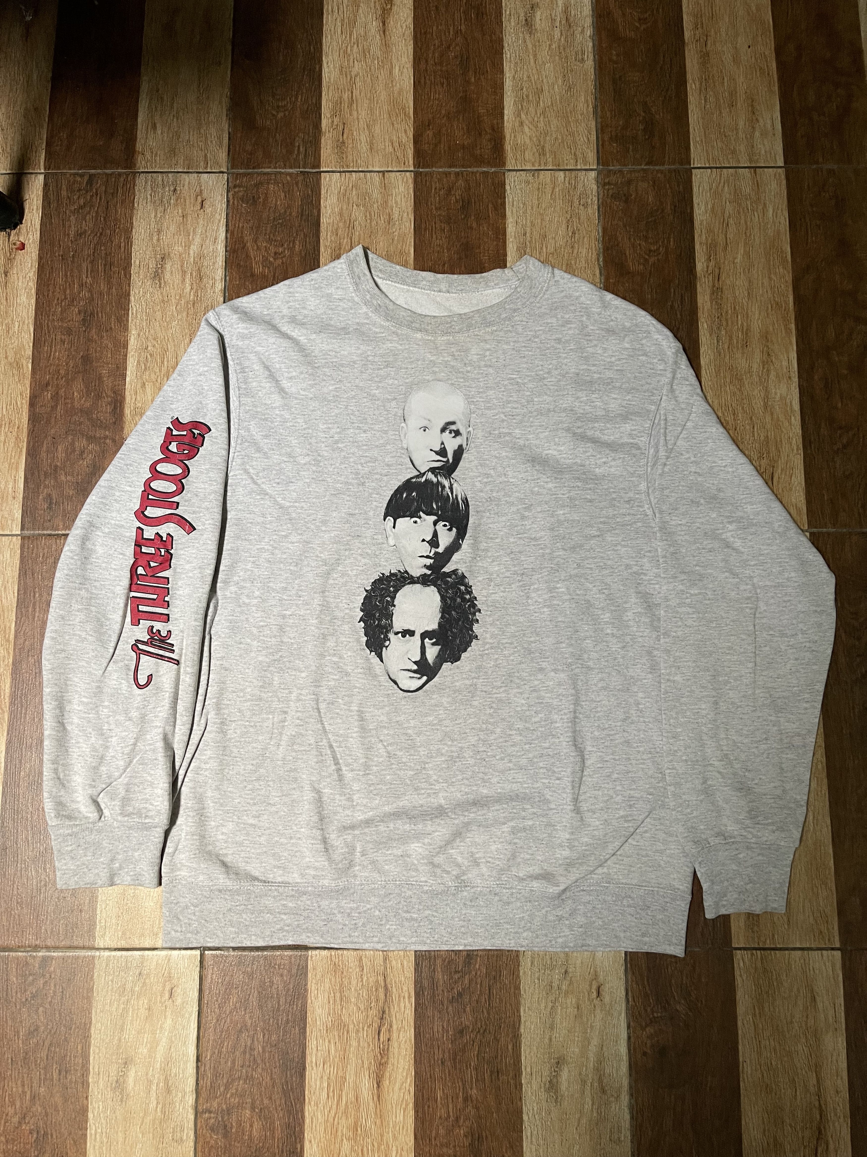 Fruit Of The Loom Sweatshirt vintage movie the three stooges boot Size US M / EU 48-50 / 2 - 1 Thumbnail