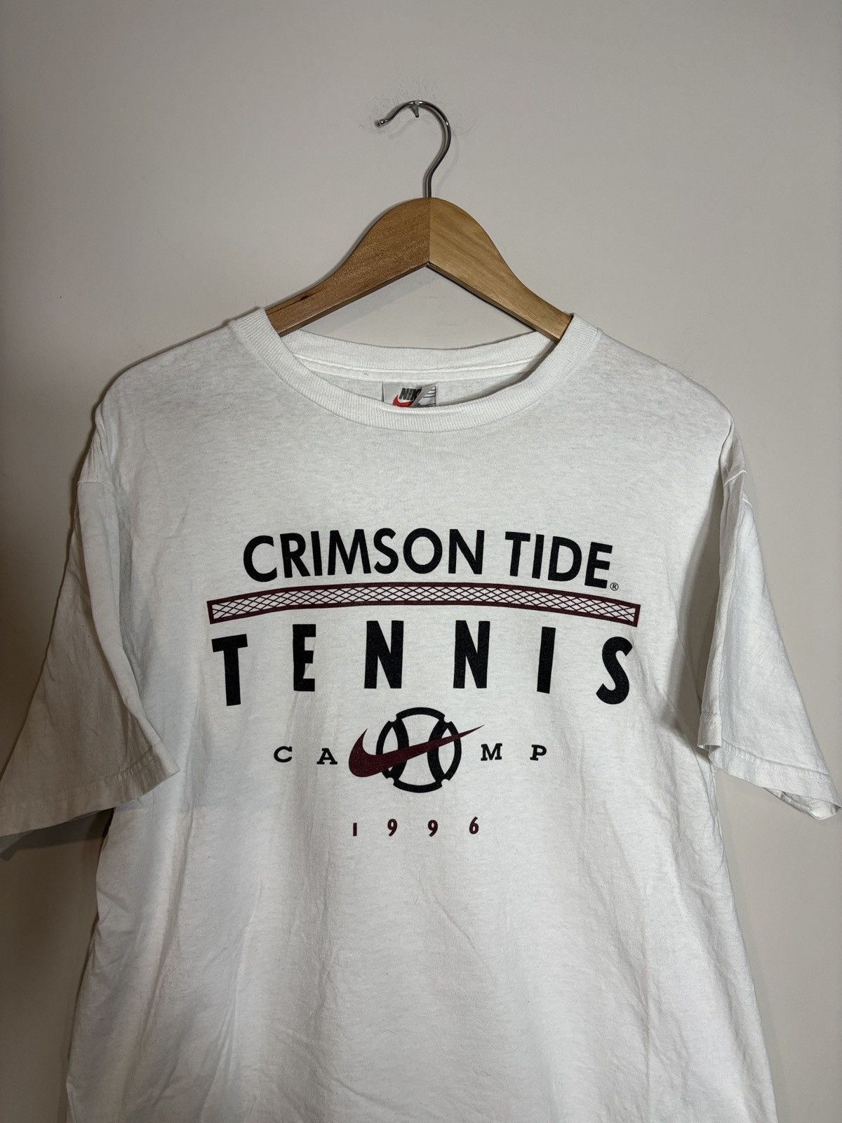 Nike Vintage 90s Nike Alabama Tennis Shirt Medium Size US M / EU 48-50 / 2 - 2 Thumbnail