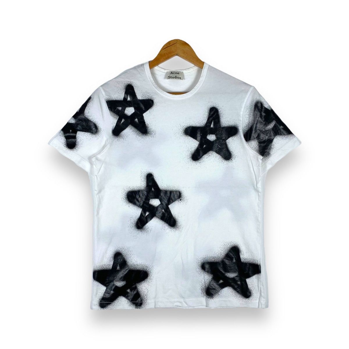 Acne Studios ACNE STUDIOS EDDY SYMBOL STARS TEE Size US S / EU 44-46 / 1 - 1 Thumbnail