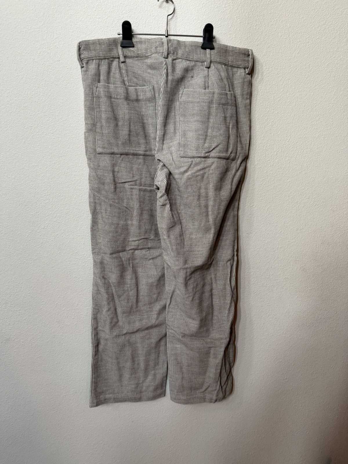 Paa Light gray corduroy pants 34 Size US 34 / EU 50 - 2 Thumbnail