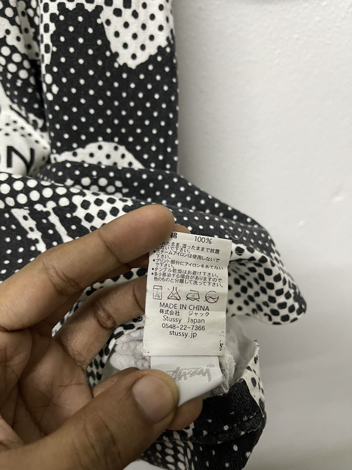 Stussy 2000s STUSSY WORLD TOUR FULLPRINT SHIRT RARE Size US M / EU 48-50 / 2 - 11 Thumbnail