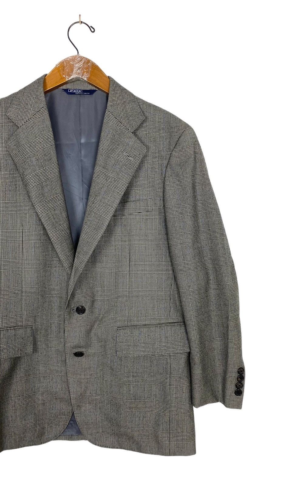 Polo Ralph Lauren Rare‼️ Vtg Polo Ralph Lauren Houndstooth Tartan Blazer Japan Size US M / EU 48-50 / 2 - 3 Thumbnail