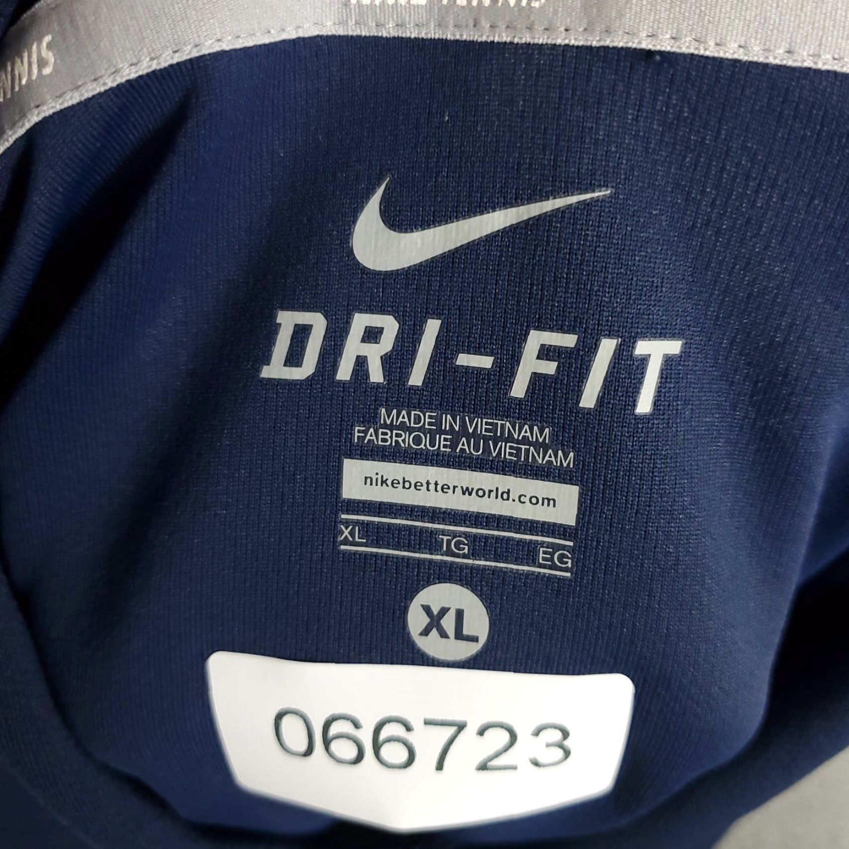 Nike Nike Polo Shirt Mens 2XL Navy Blue Dri-Fit Swoosh Golf Casual Short Sleeve Shirt Size US XXL / EU 58 / 5 - 7 Thumbnail
