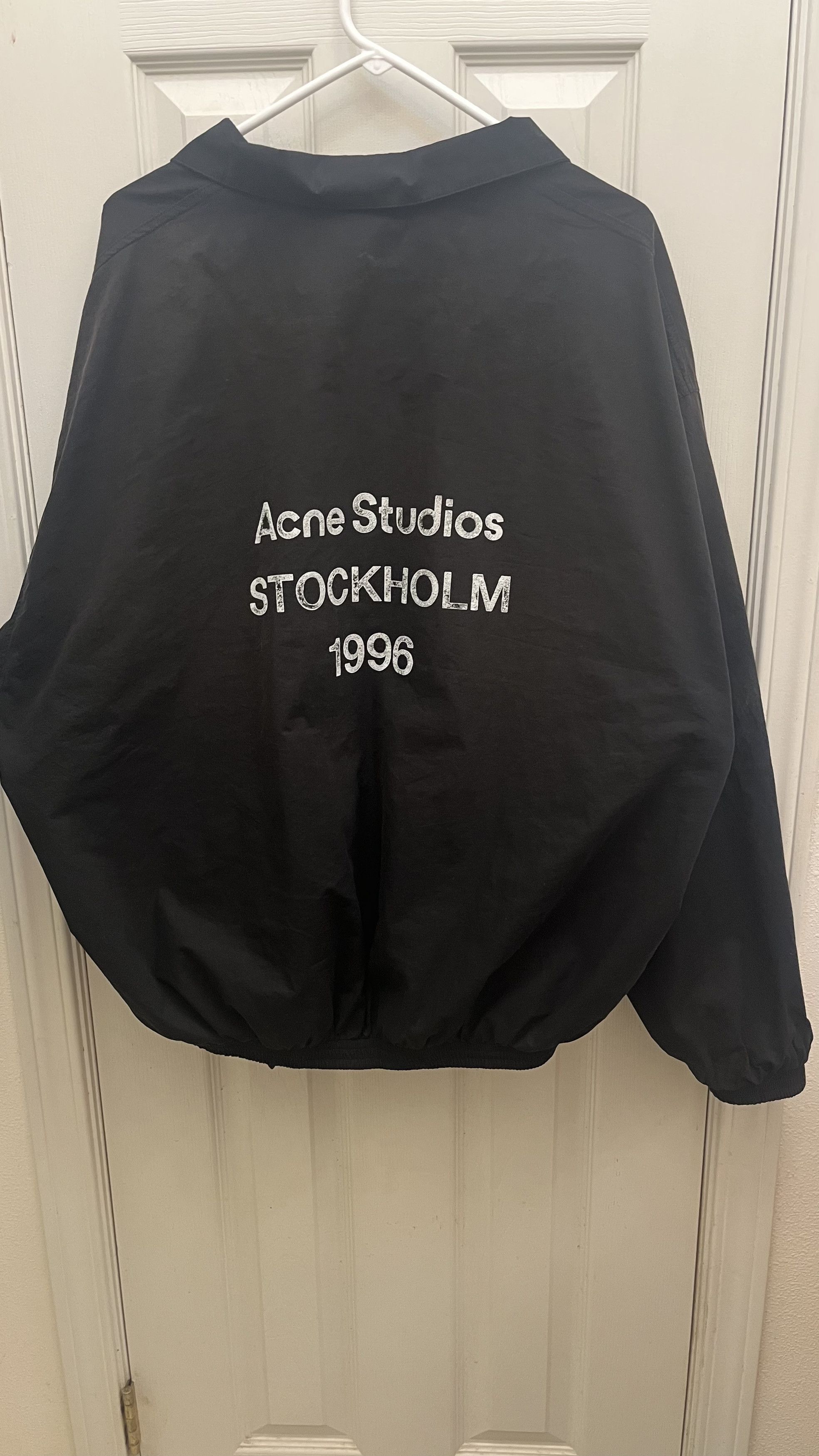 Acne Studios Logo Zipper Jacket | Grailed