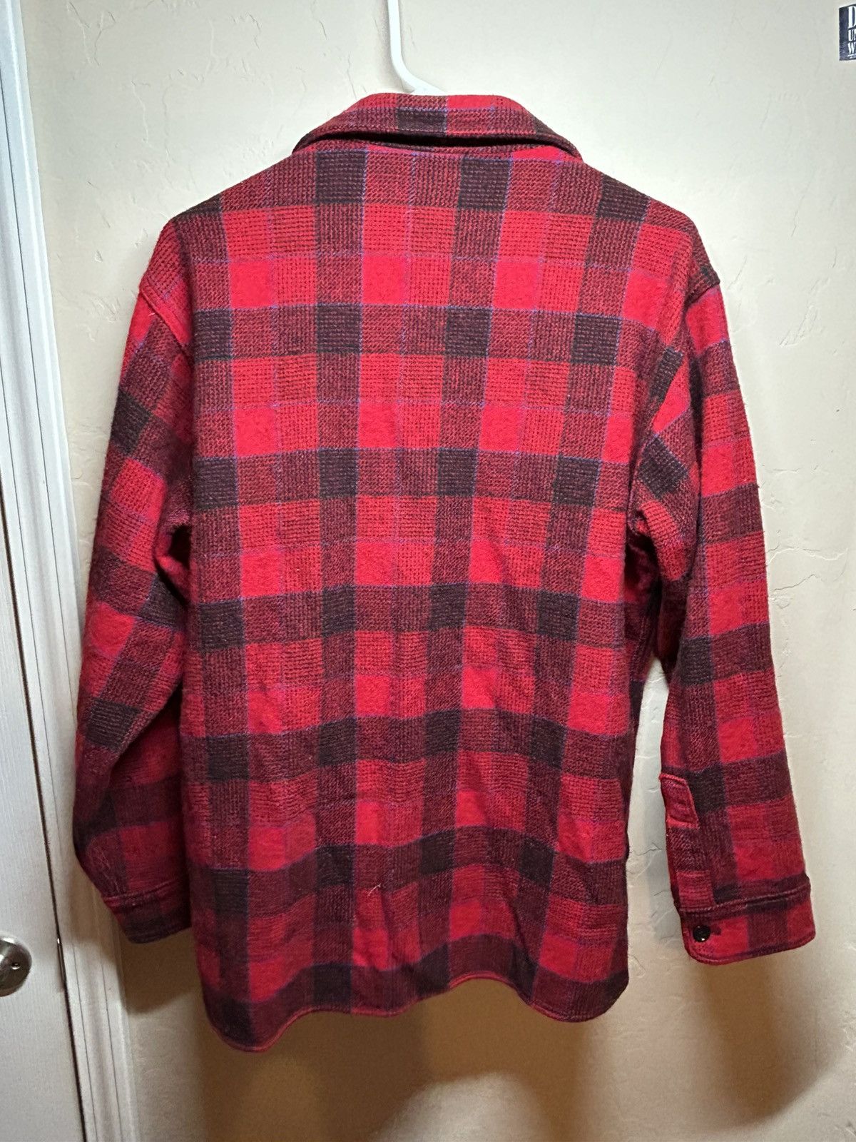 Woolrich Woolen Mills Woolrich Red n Black Flannel Size US L / EU 52-54 / 3 - 3 Thumbnail
