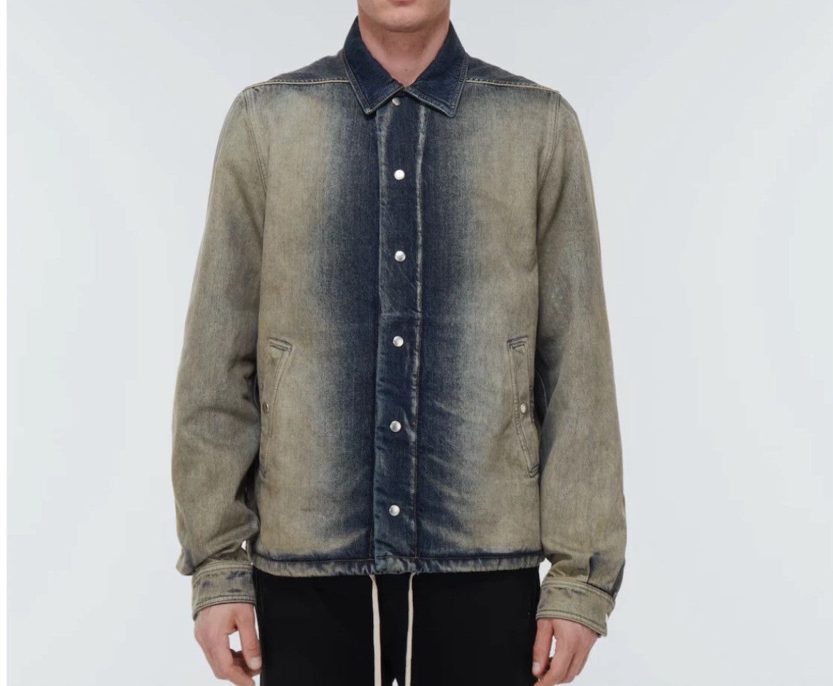 Rick Owens Drkshdw Rick Owens DRKSHDW Snap Front Jacket Size US L / EU 52-54 / 3 - 7 Thumbnail