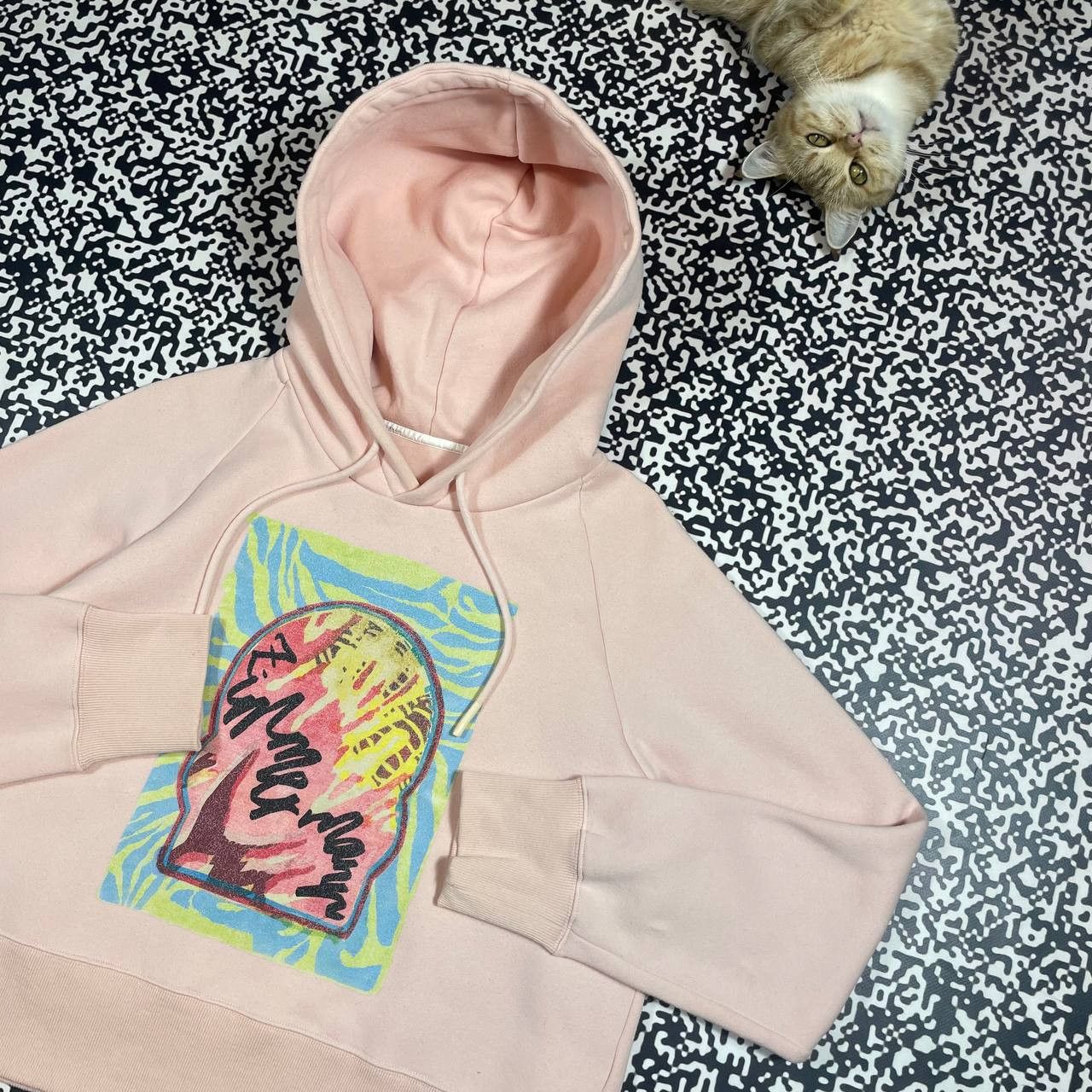 Zimmermann Vintage Y2K Zimmermann Art Logo Luxury Boxy Hoodie Size M / US 6-8 / IT 42-44 - 2 Thumbnail