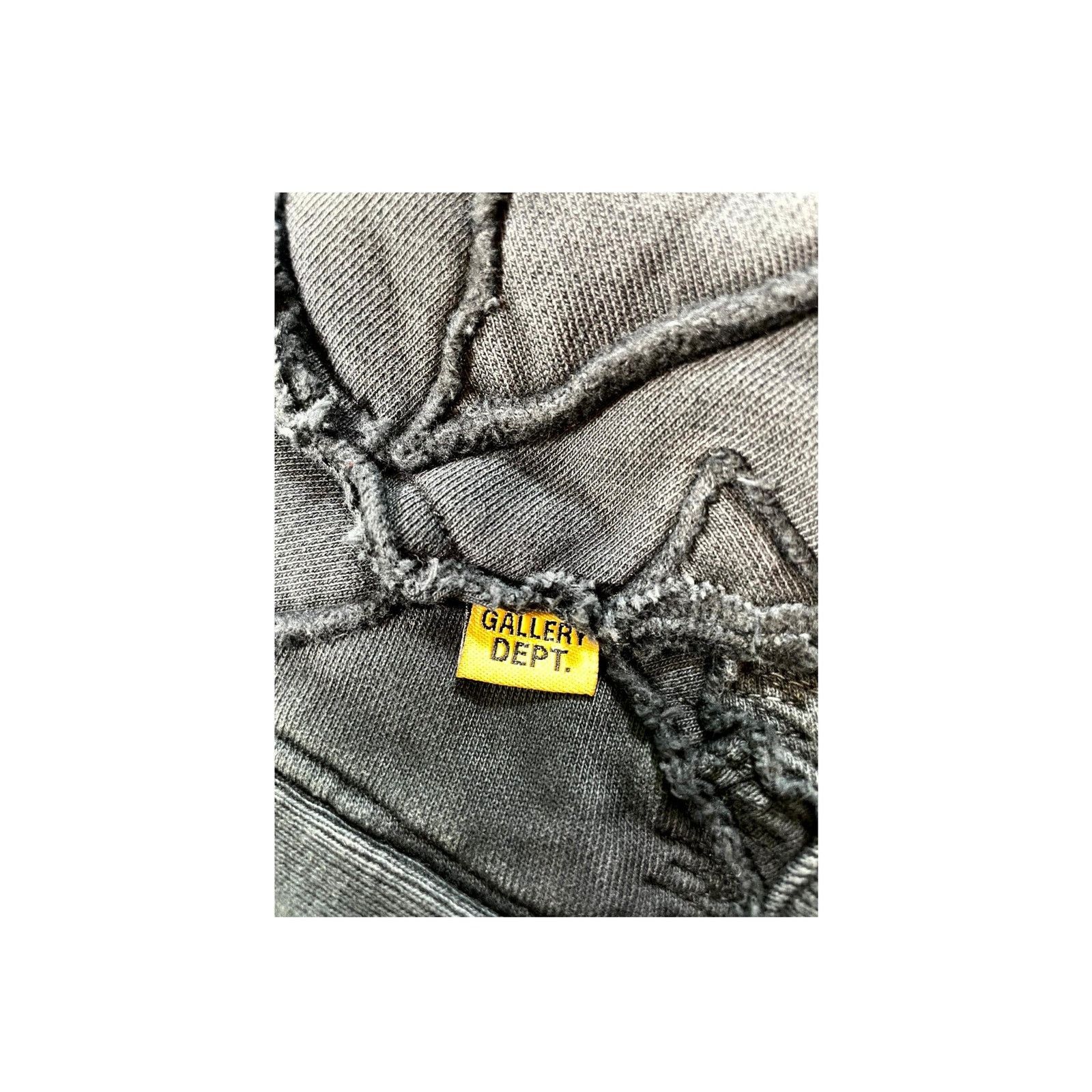 Gallery Dept. Gallery Dept "Collage" Black Hoodie Size US XS / EU 42 / 0 - 6 Thumbnail