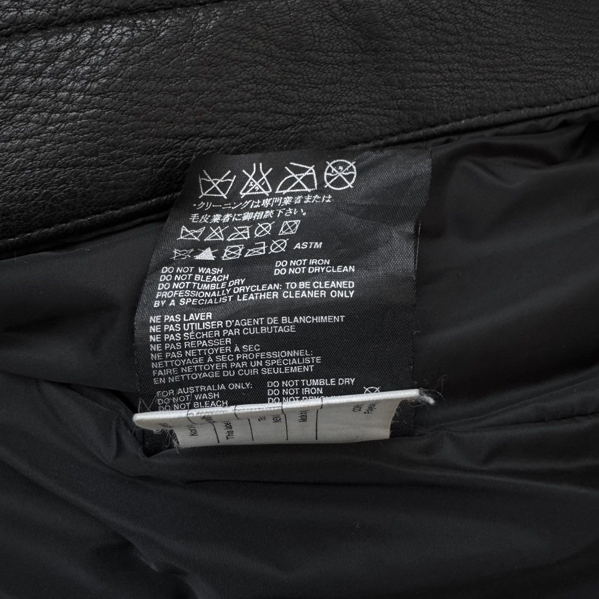 Prada Prada 2000’s Black Deer Leather Insulated Overcoat Size US M / EU 48-50 / 2 - 12 Thumbnail