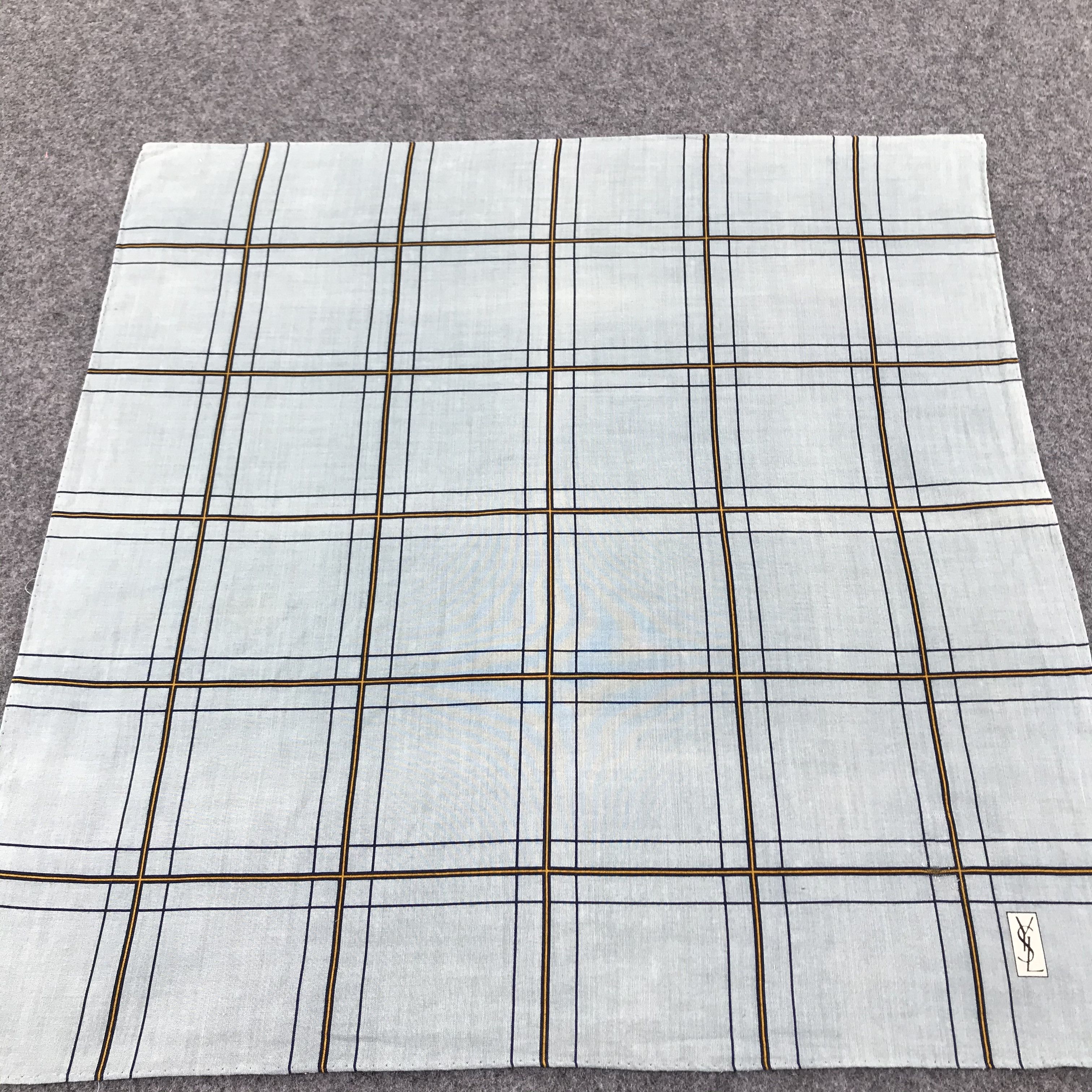 Yves Saint Laurent Vintage YSL Handkerchief Neckerchief Bandana H194 Size ONE SIZE - 6 Thumbnail