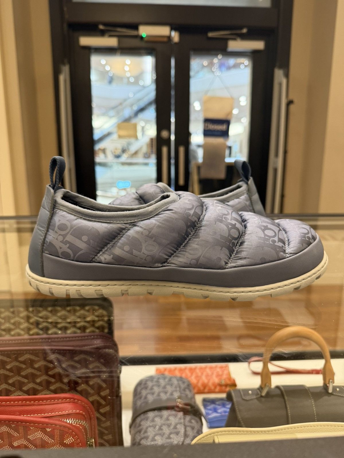 Dior Dior Oblique Quilted Slip On - Blue/Grey Size US 8 / EU 41 - 4 Thumbnail