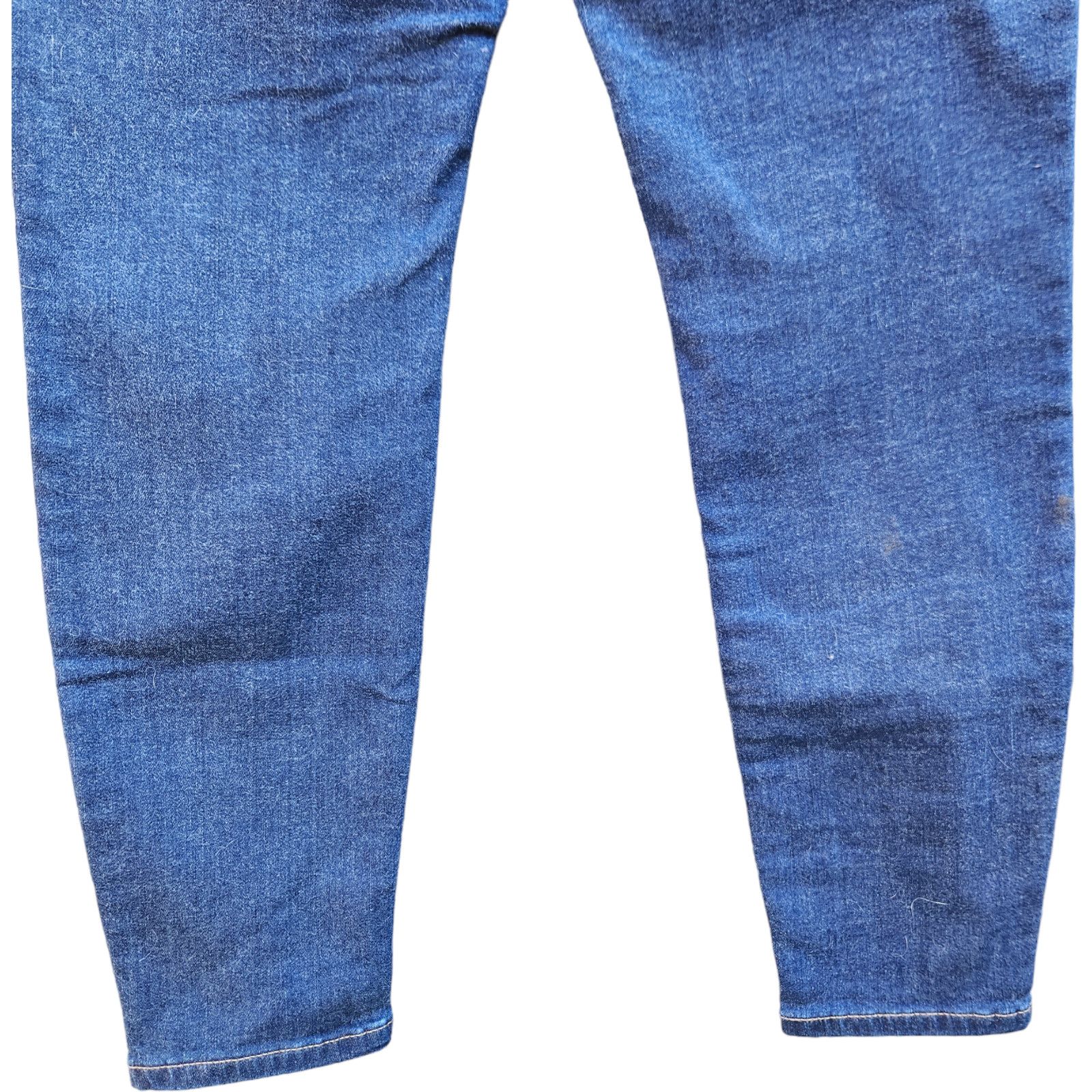 Denim & Co. Denim & Co. Cozy Touch Denim Roll-On Jeggings Indigo Size 6 Size 28" / US 6 / IT 42 - 11 Thumbnail
