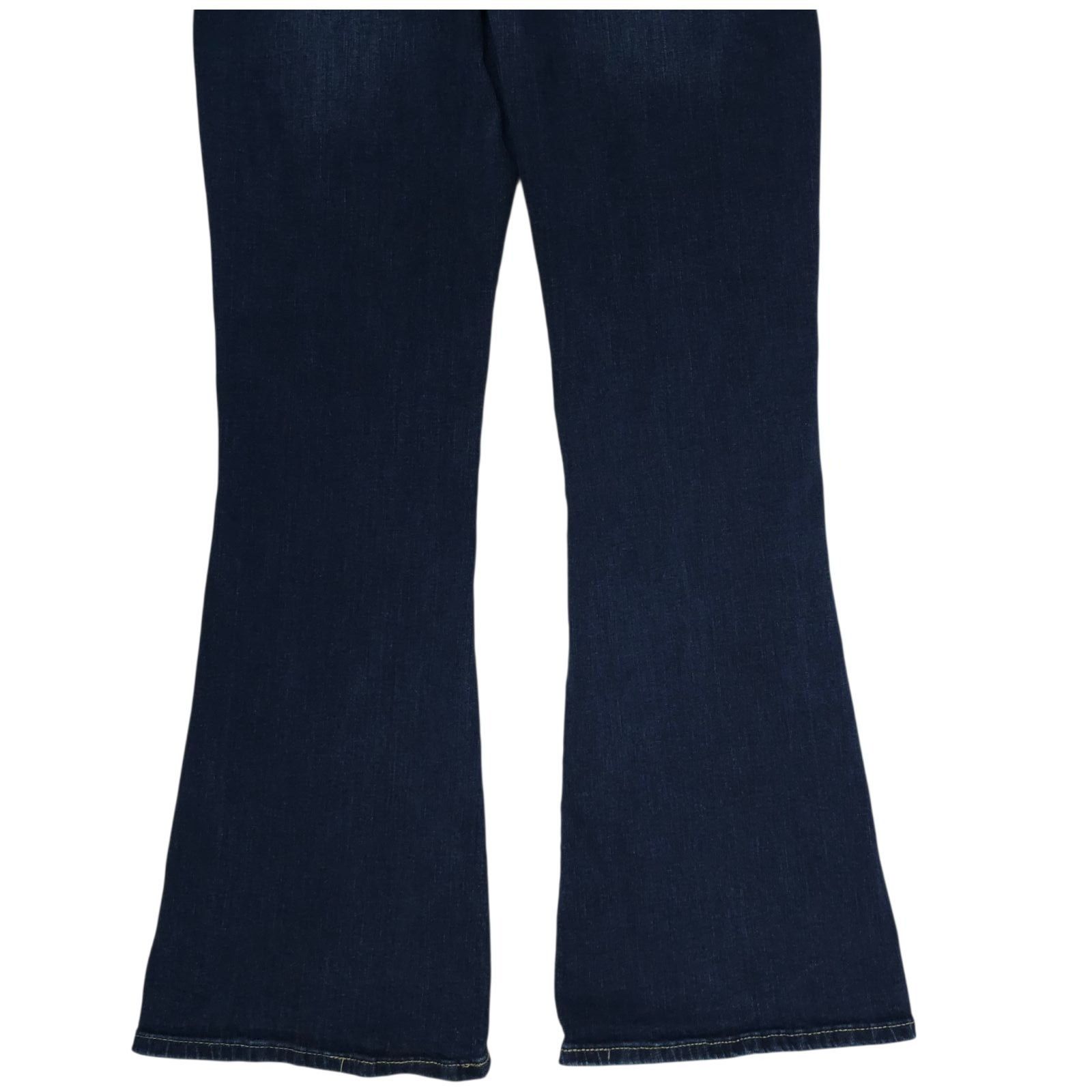Lucky Brand Lucky Brand High Rise Flare Stevie Jeans 10/30 Dark Wash Size 32" / US 10 / IT 46 - 14 Thumbnail