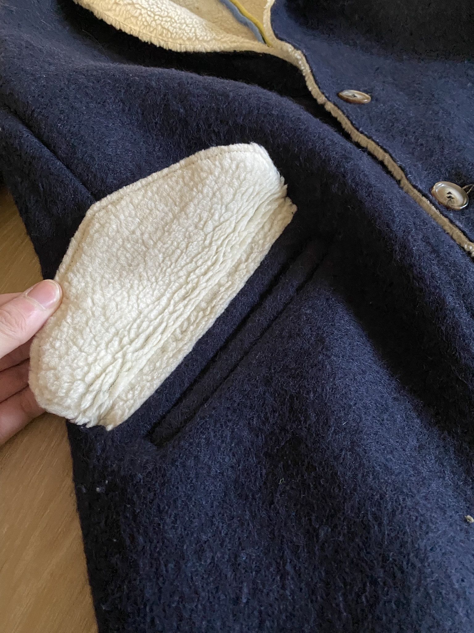 Undercover 48/M - Sherpa Wool Coat Size US M / EU 48-50 / 2 - 10 Thumbnail