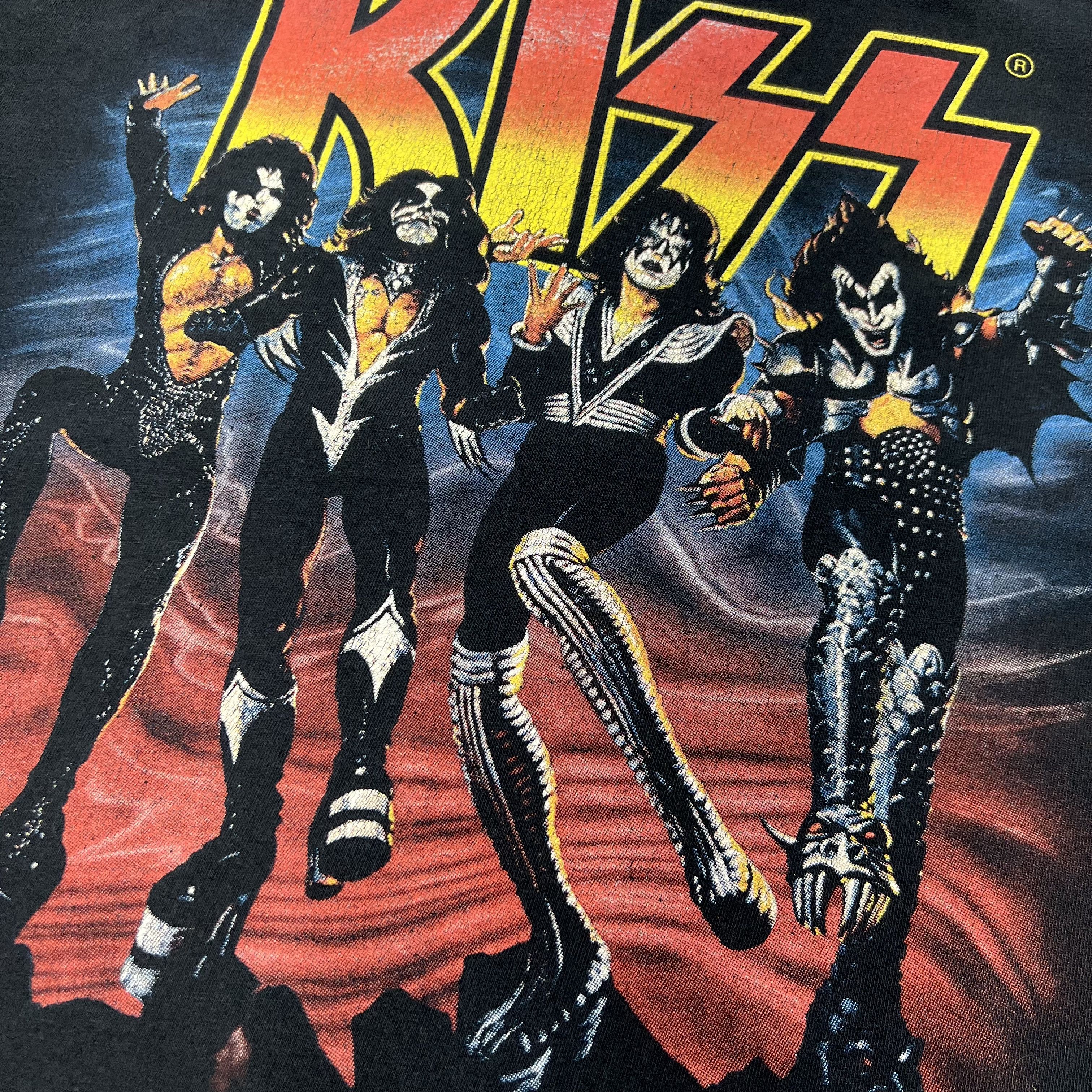 Band Tees × KISS × Vintage Vintage 1996 Kiss Destroyer 20 Years Of Destruction Band Size US L / EU 52-54 / 3 - 2 Thumbnail