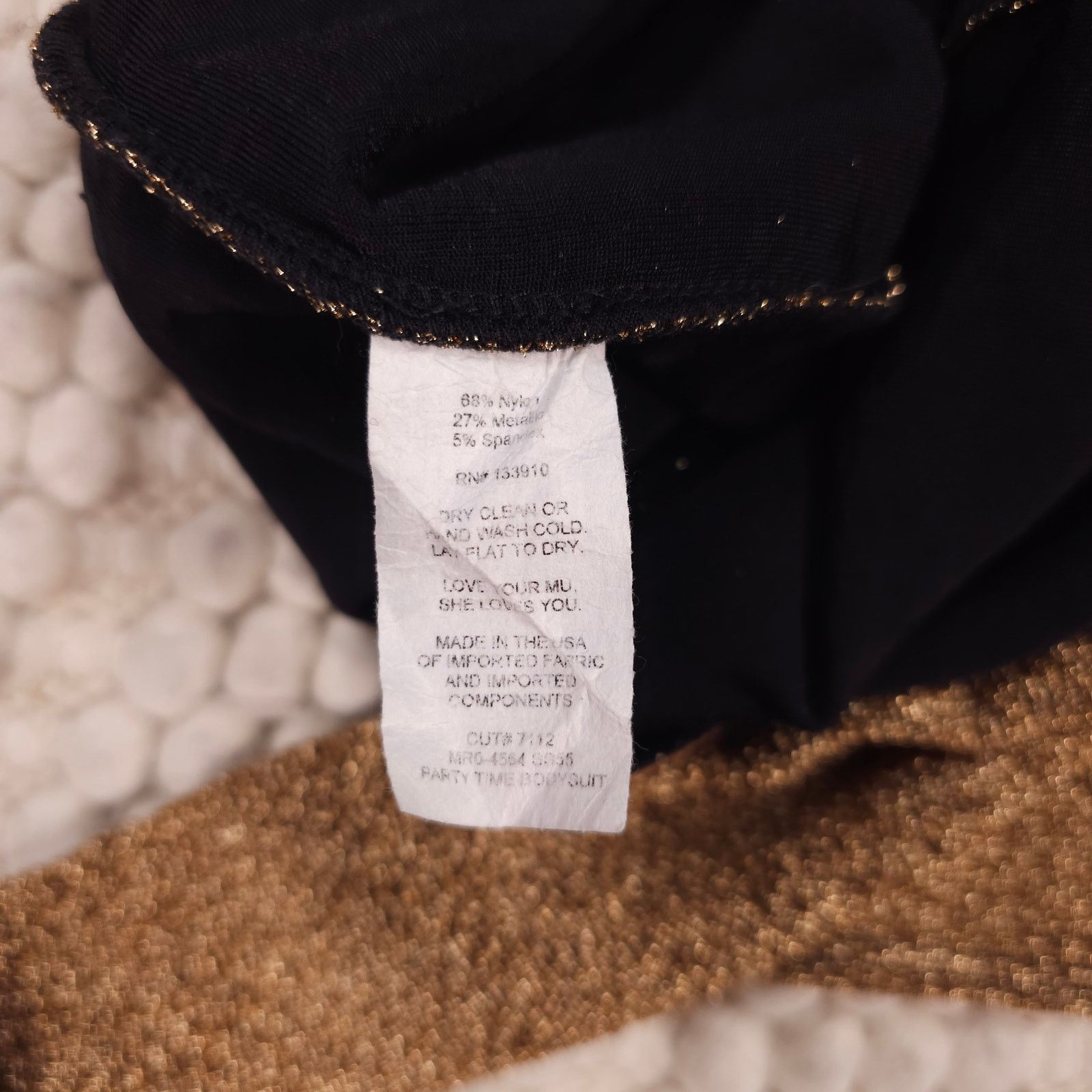 Show Me Your MuMu Show Me Your Mumu Party Time Bodysuit Gold Sz Small Size S / US 4 / IT 40 - 8 Thumbnail