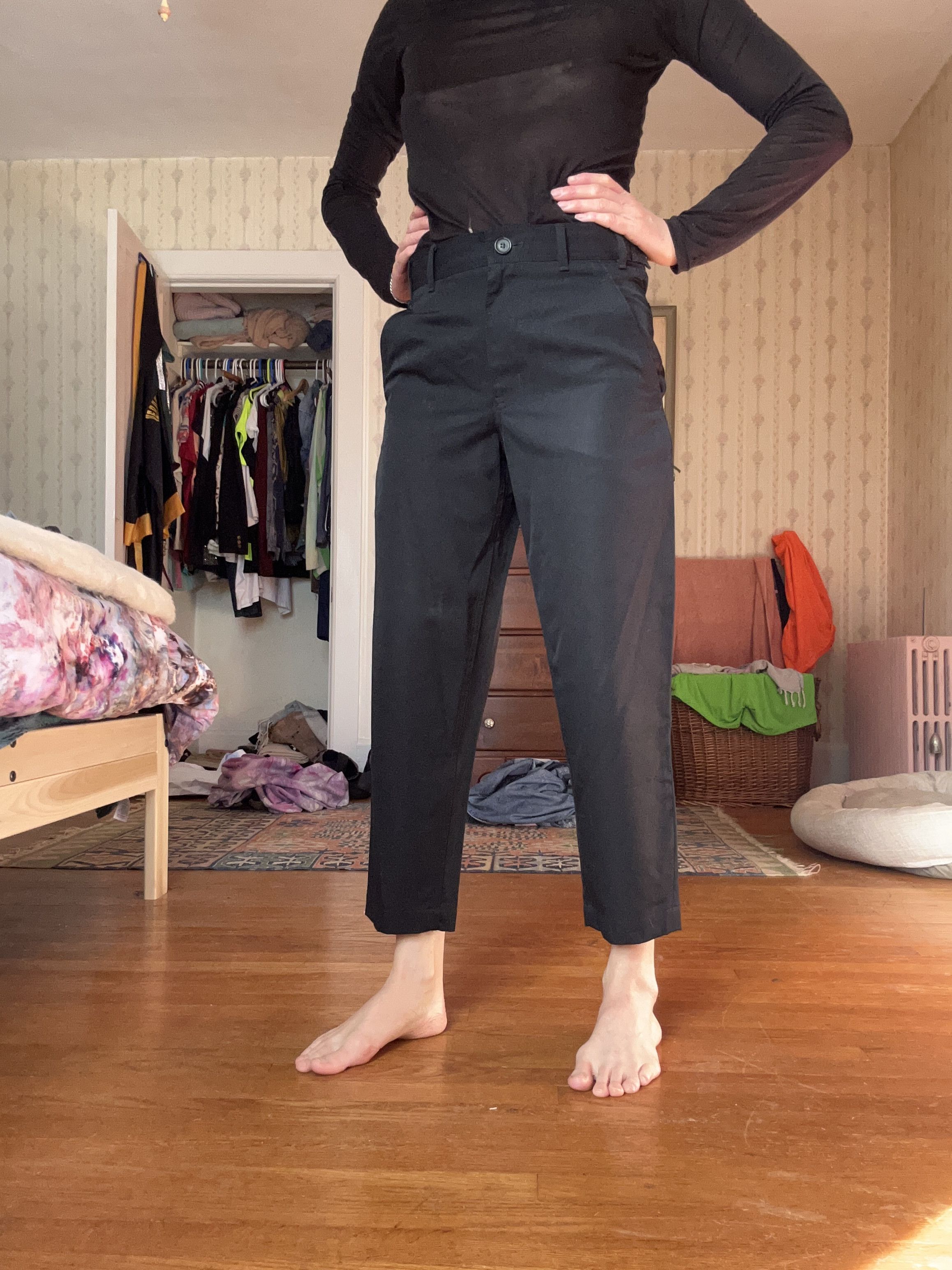 Comme des Garcons Comme des Garcons Homme Deux - AW17 Cropped Wool Trousers Size US 30 / EU 46 - 5 Thumbnail
