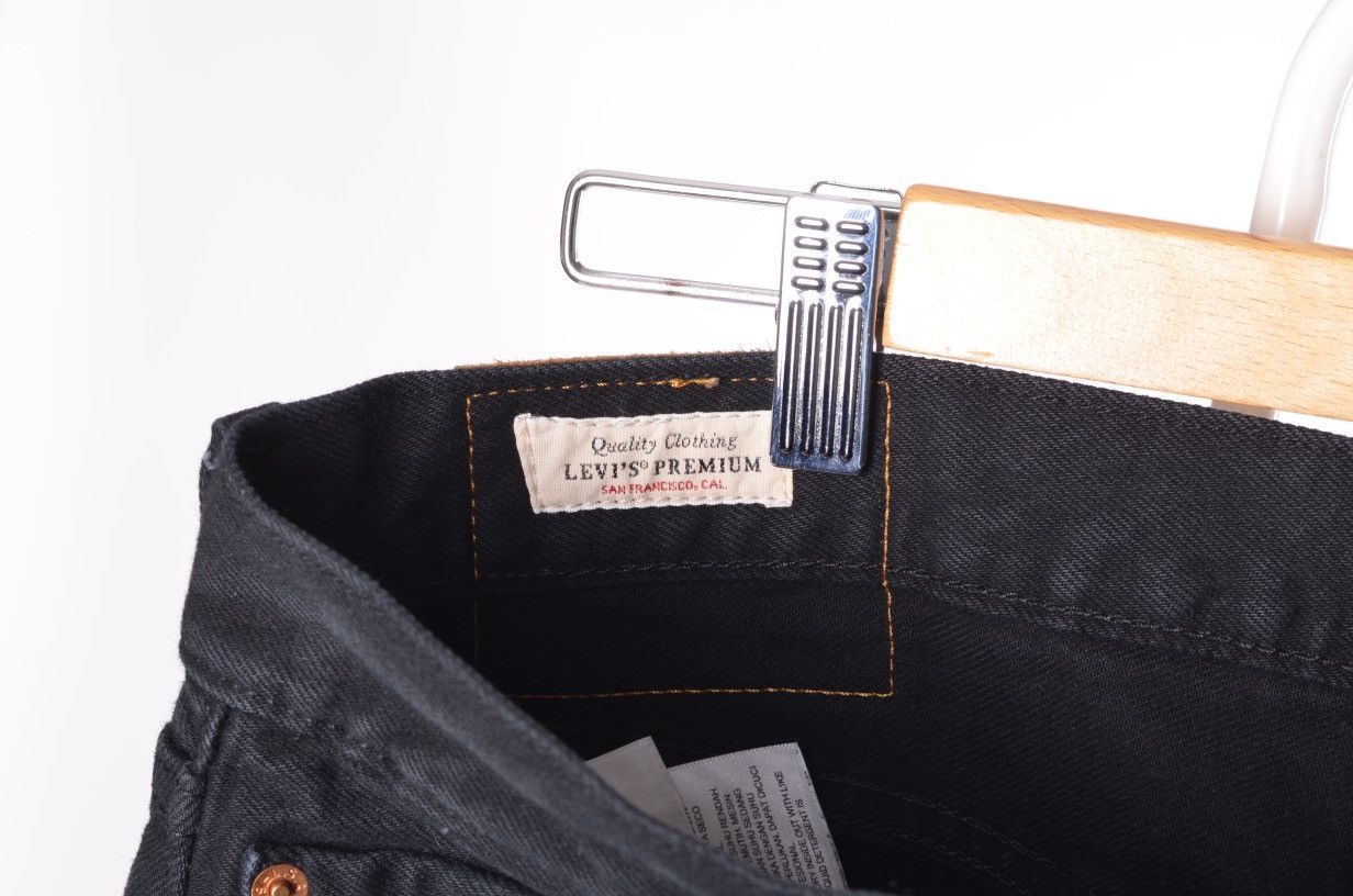 Levi's Levis Levi’s 501 Premium Black Pants Jeans sz 36 Size US 36 / EU 52 - 4 Thumbnail