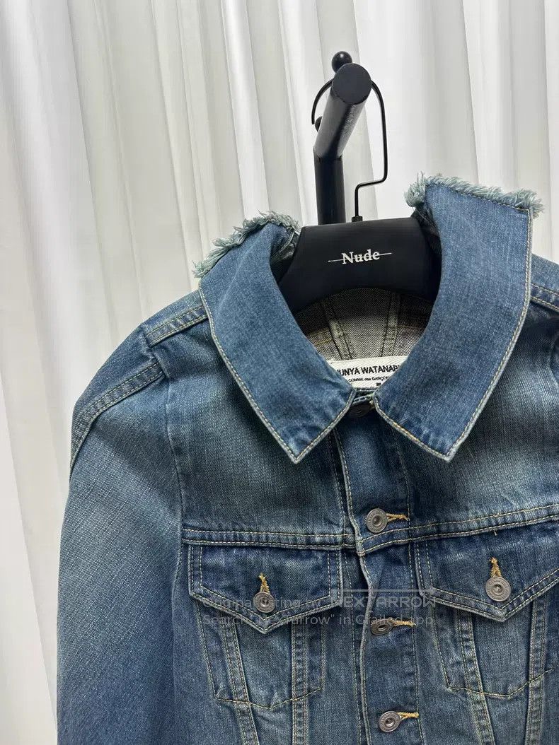 Junya Watanabe Junya Watanabe Deconstructed Denim Shawl Size S / US 4 / IT 40 - 2 Thumbnail
