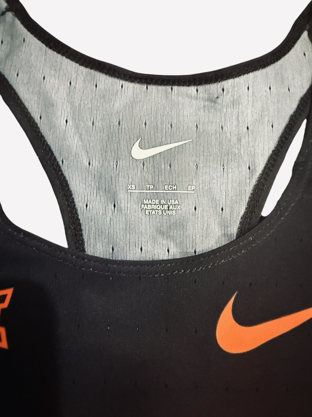 Nike Nike Pro Elite Oklahoma State Running Singlet Size XS NWOT Size XS / US 0-2 / IT 36-38 - 3 Thumbnail