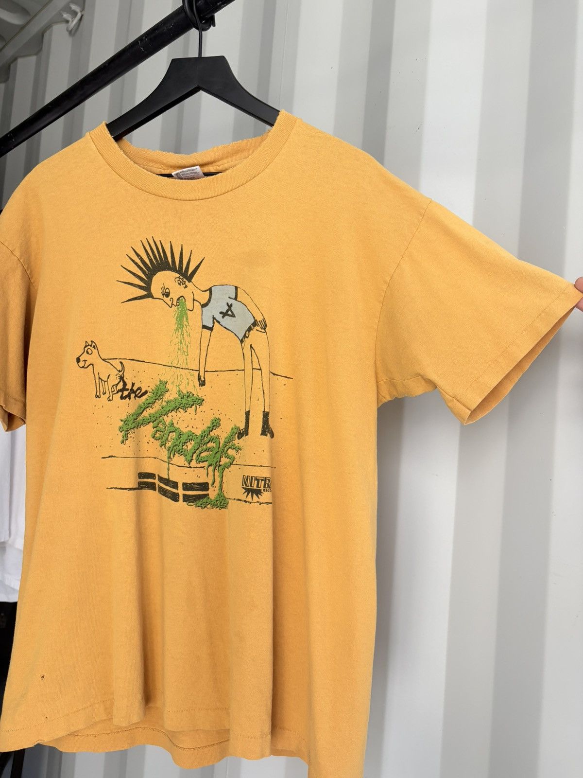 Vintage The Vandals Shirt Faded Thrashed GRUNGE Band