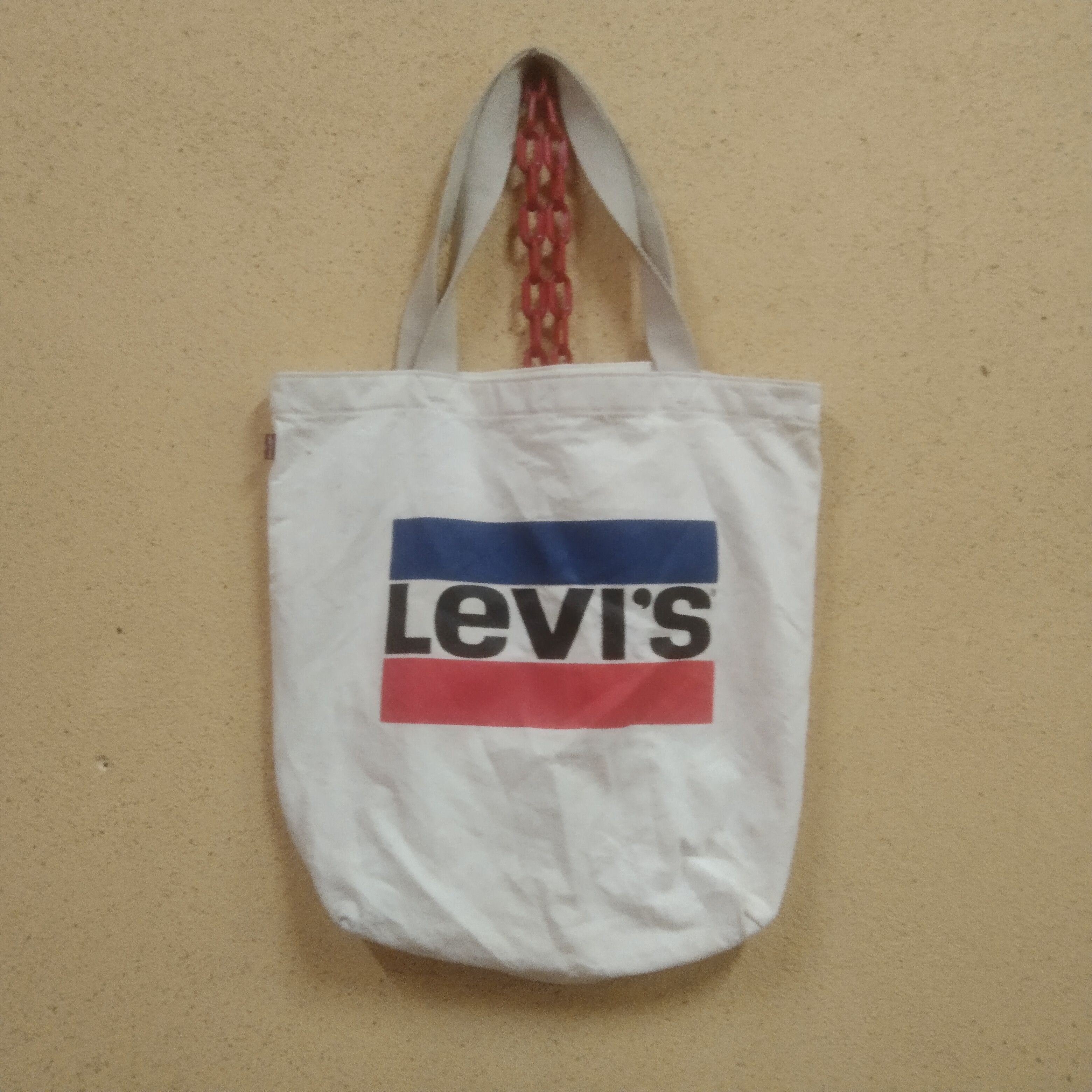 Levi's Levi's sportswear logo canvas tote bag Size ONE SIZE - 2 Thumbnail