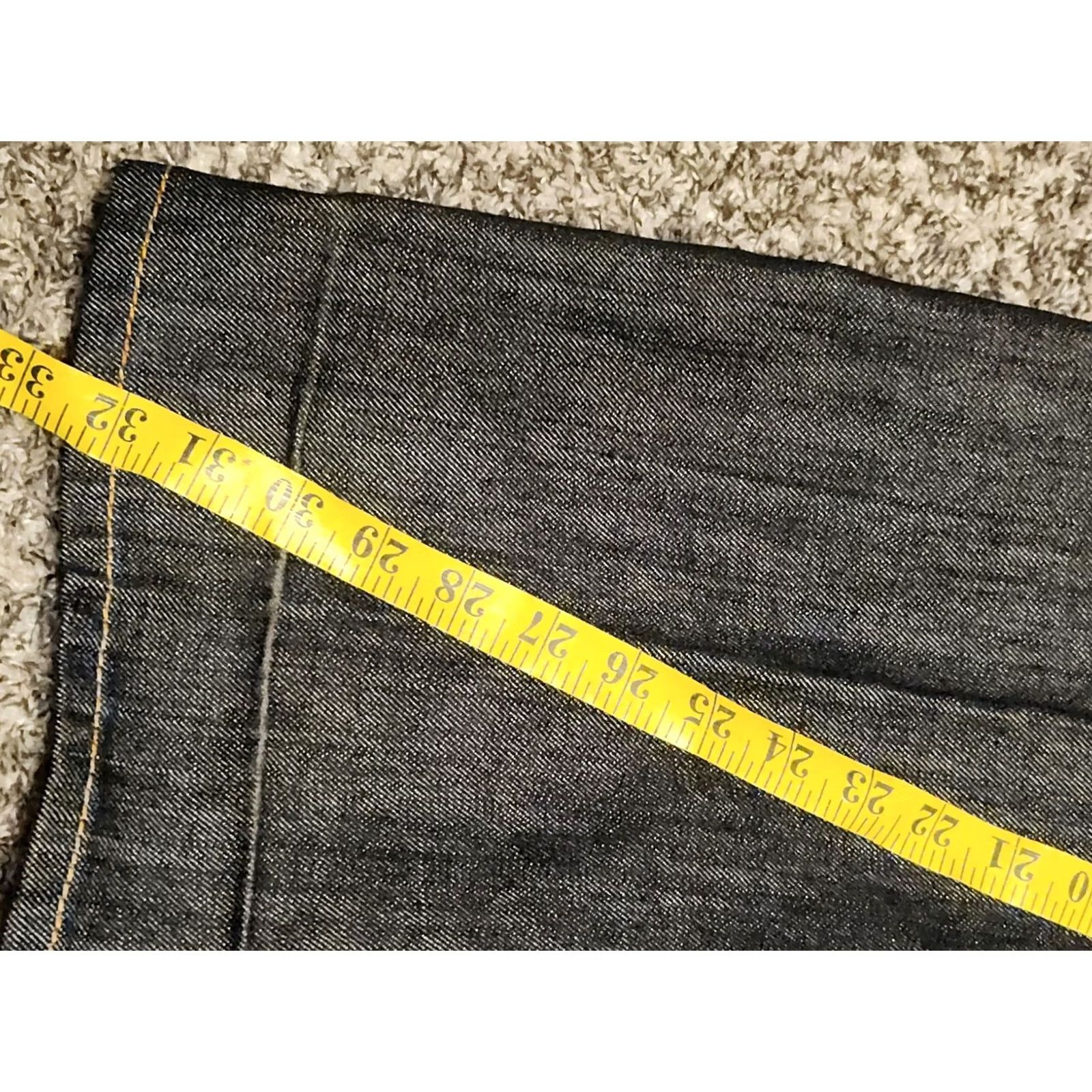 Sean John VINTAGE Sean John Jeans Mens 34x33 Black Baggy Wide-Leg Hip Hop Grunge Y2K 90s Cyber Size US 34 / EU 50 - 4 Thumbnail