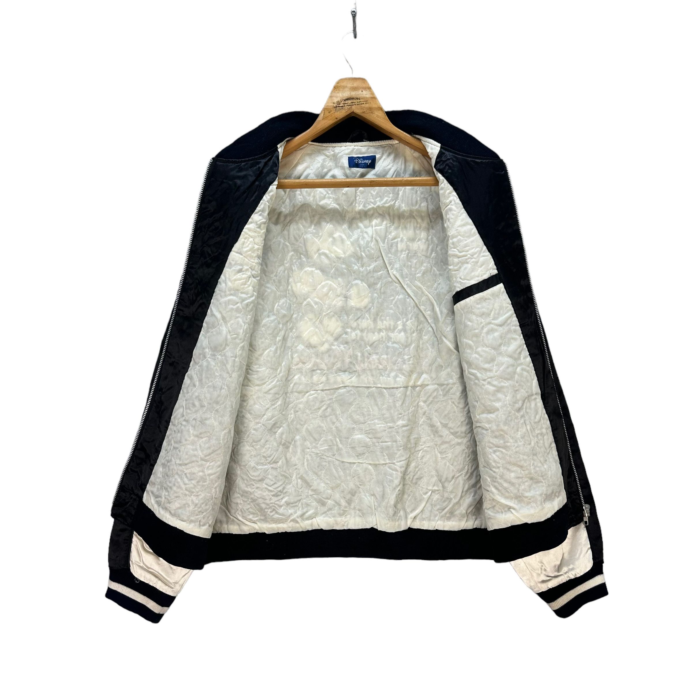 Disney DISNEY MICKEY MOUSE EMBROIDERY LOGO BOMBER JACKET #8375-006 Size US L / EU 52-54 / 3 - 8 Thumbnail
