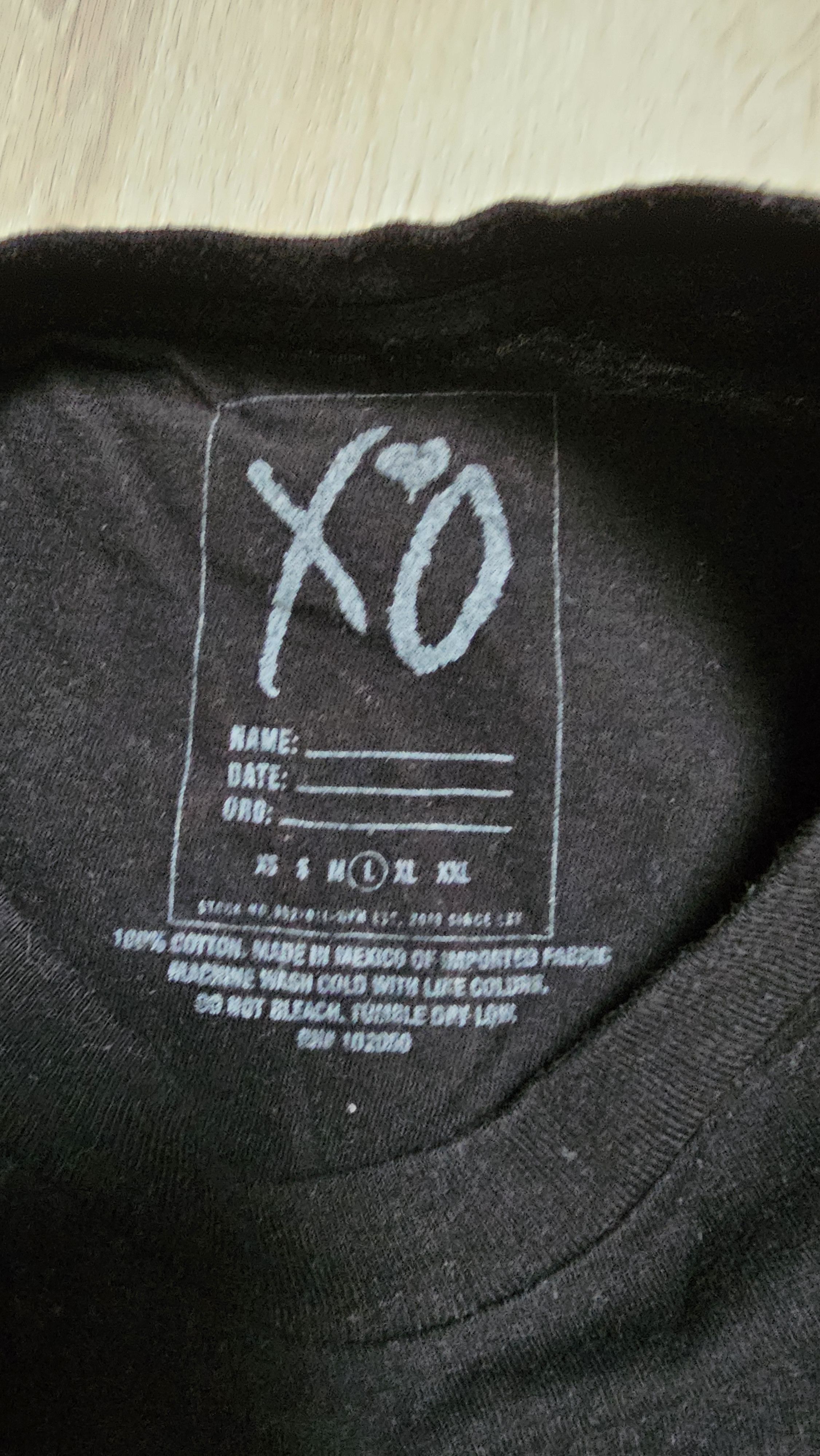 The Weeknd The Weeknd Starboy Cross Shirt Size US L / EU 52-54 / 3 - 5 Thumbnail